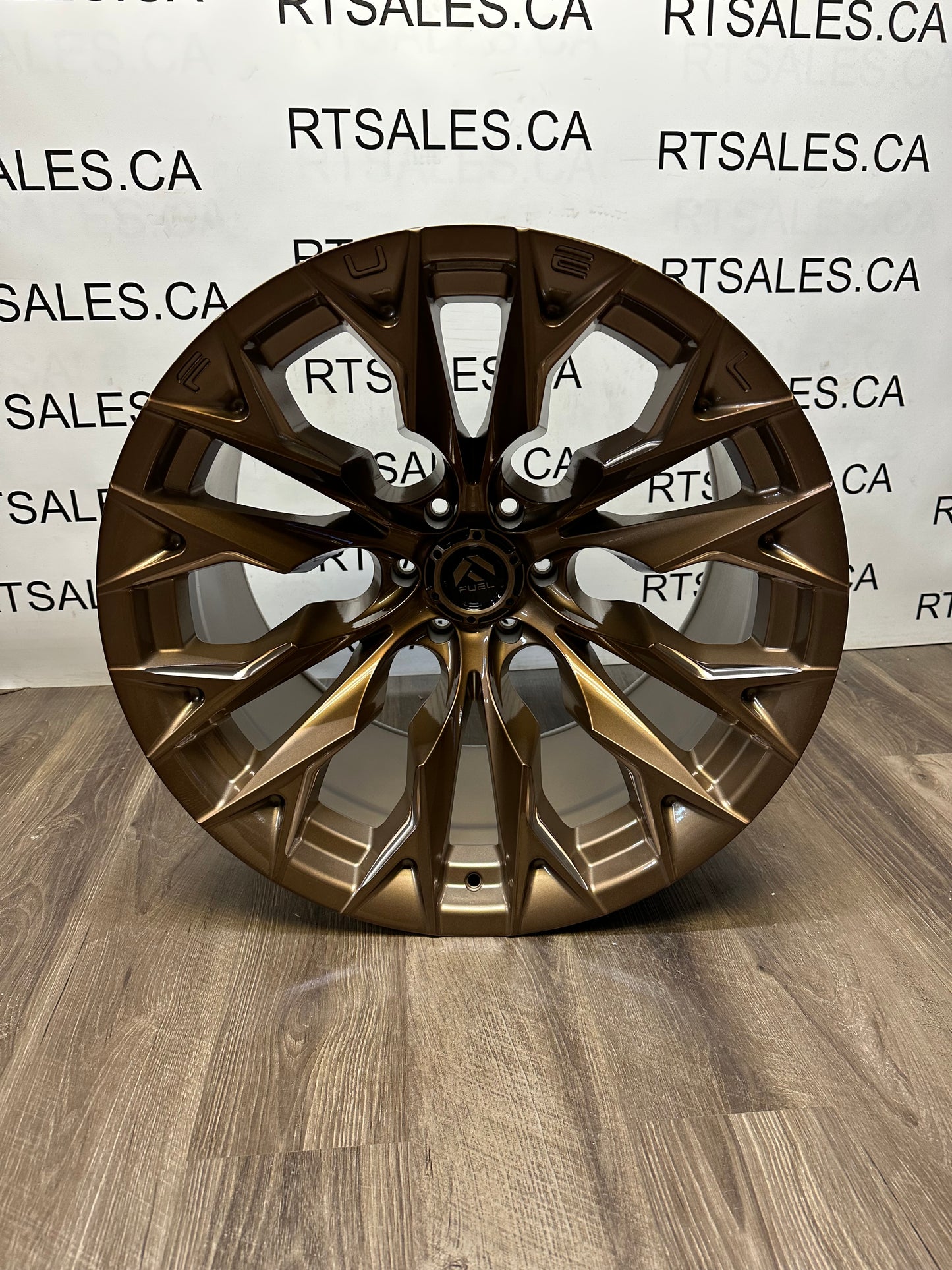 22x12 Fuel Flame Rims 6x139.7 GM 1500 Ram