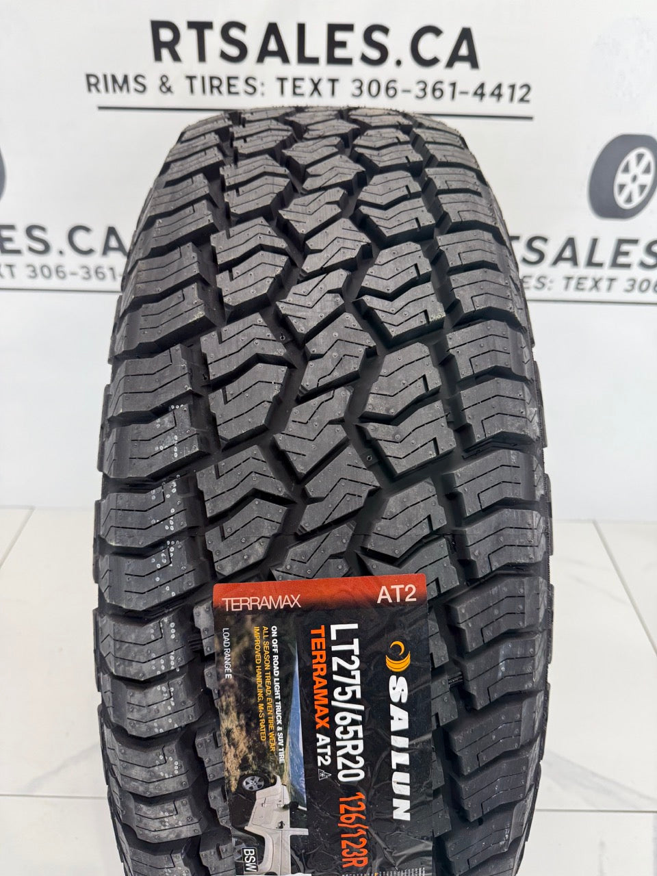 LT 275/65/20 Sailun TERRAMAX 3PMS AT2 All Weather Tires