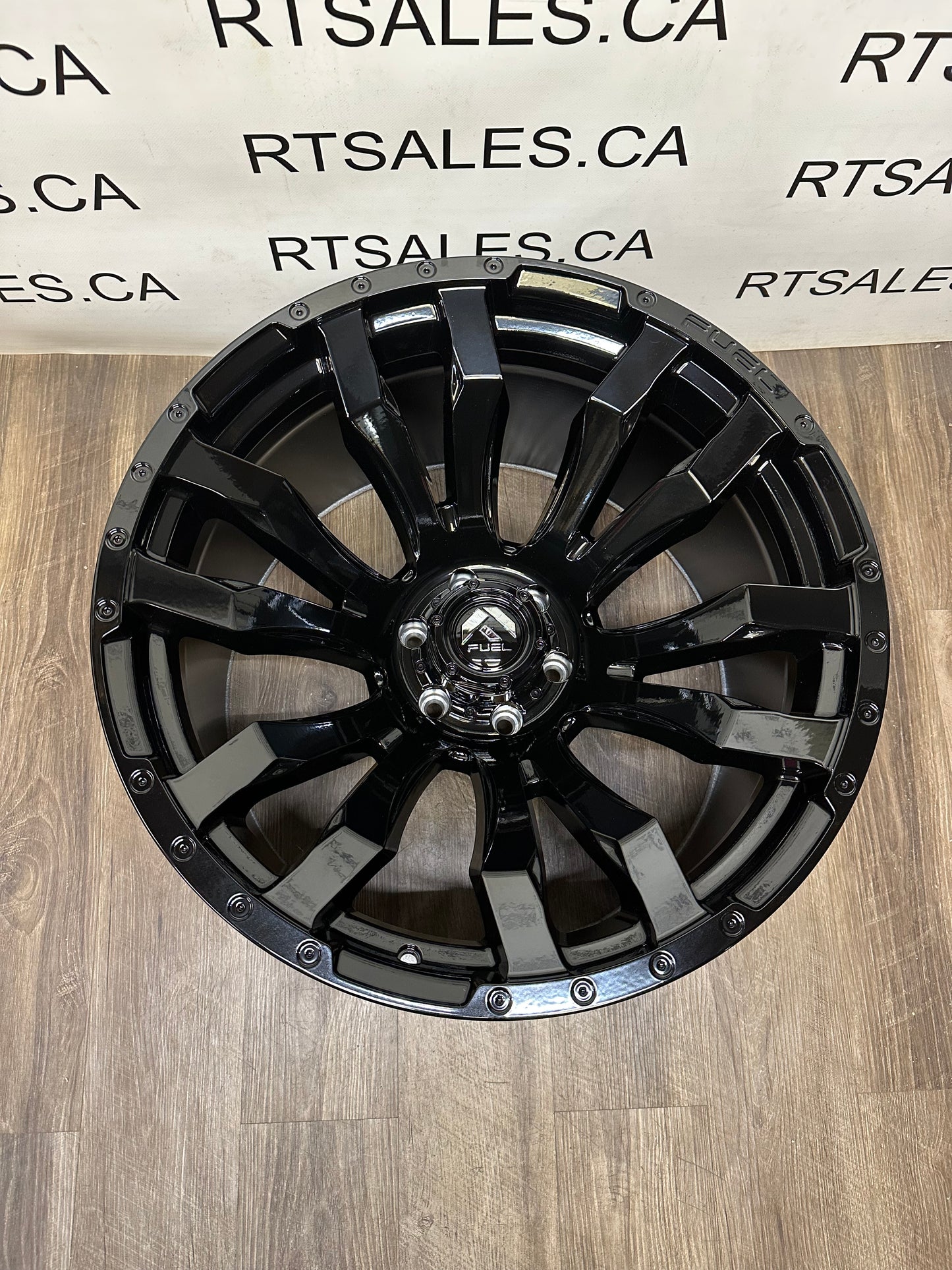 22x12 Fuel Blitz Rims 6x139.7 GM 1500 Ram