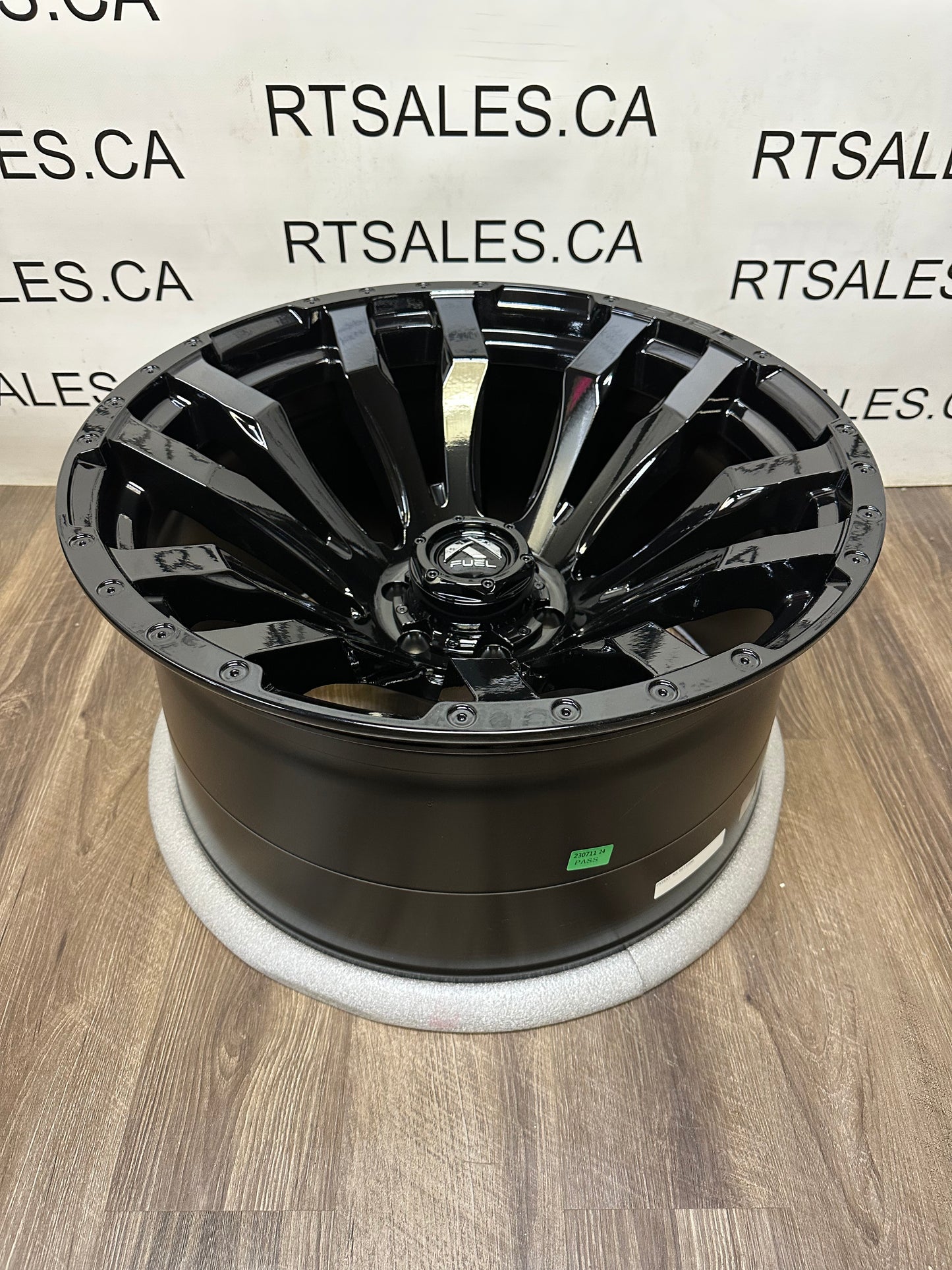 22x12 Fuel Blitz Rims 6x139.7 GM 1500 Ram