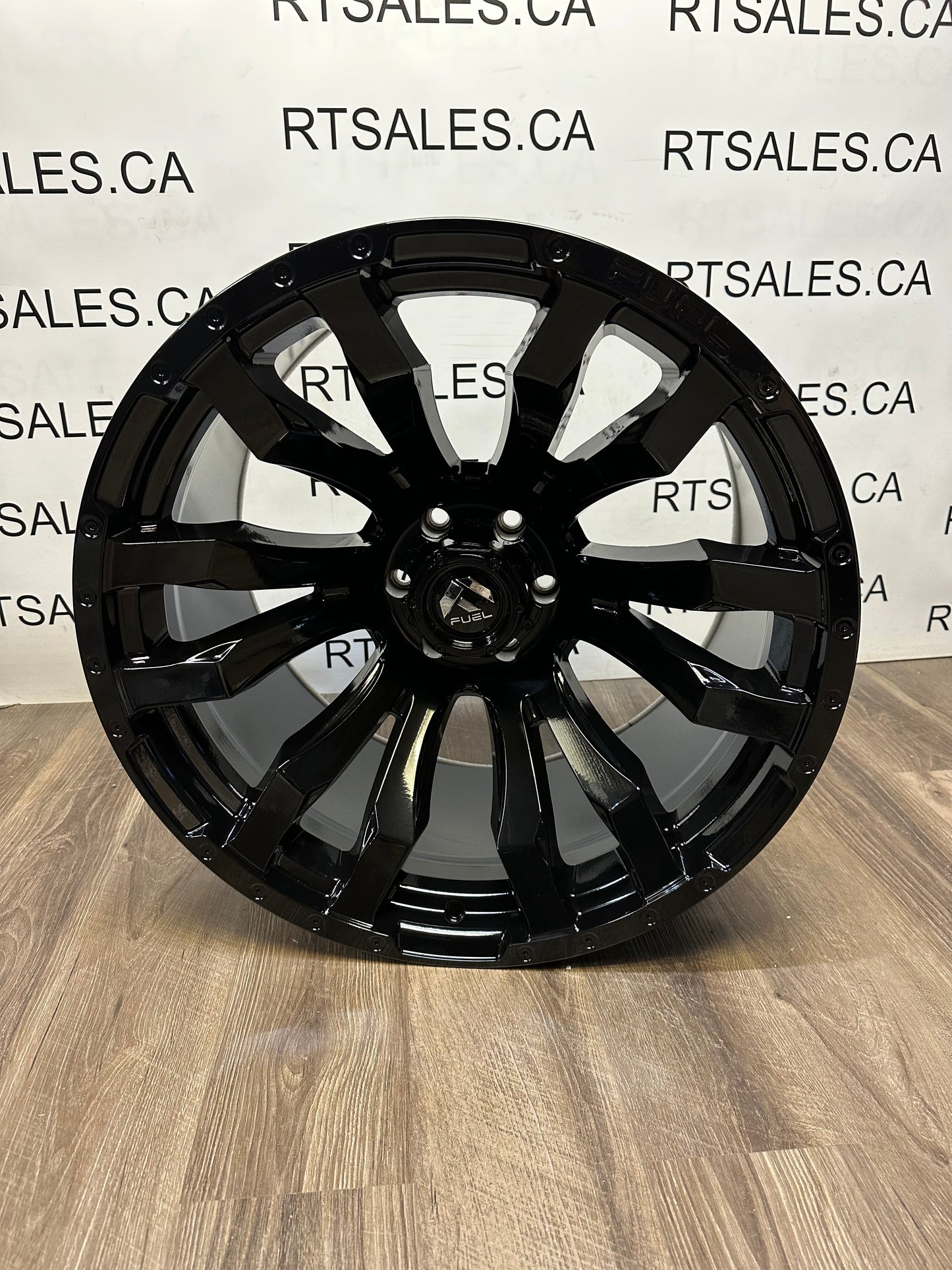 22x12 Fuel Blitz Rims 6x139.7 GM 1500 Ram