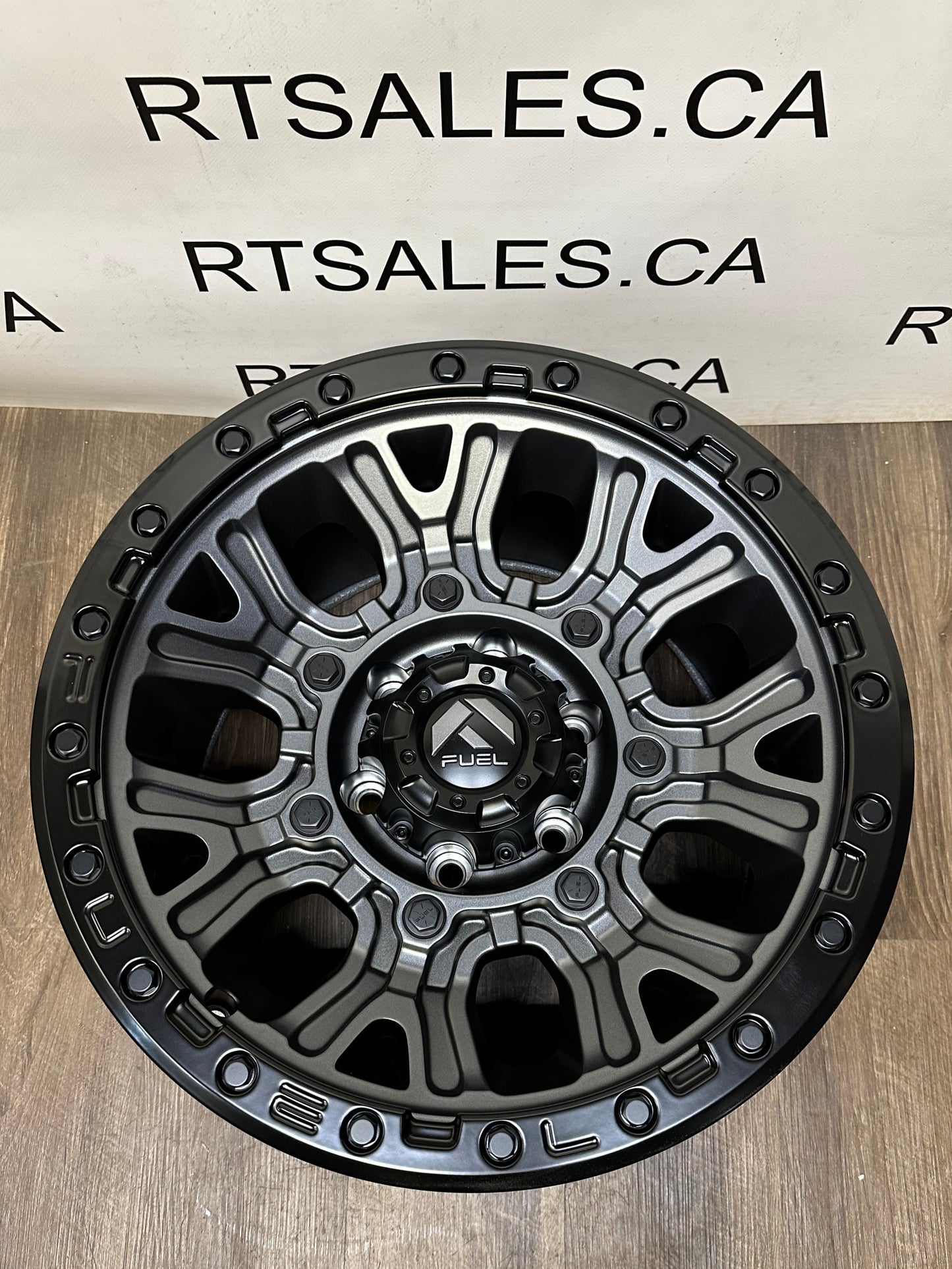 17x9 Fuel Traction Rims 6x139.7