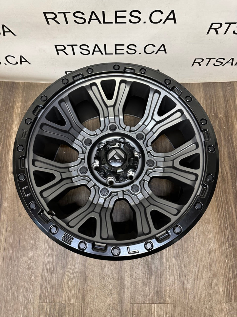 20x10 Fuel Traction Rims 6x135