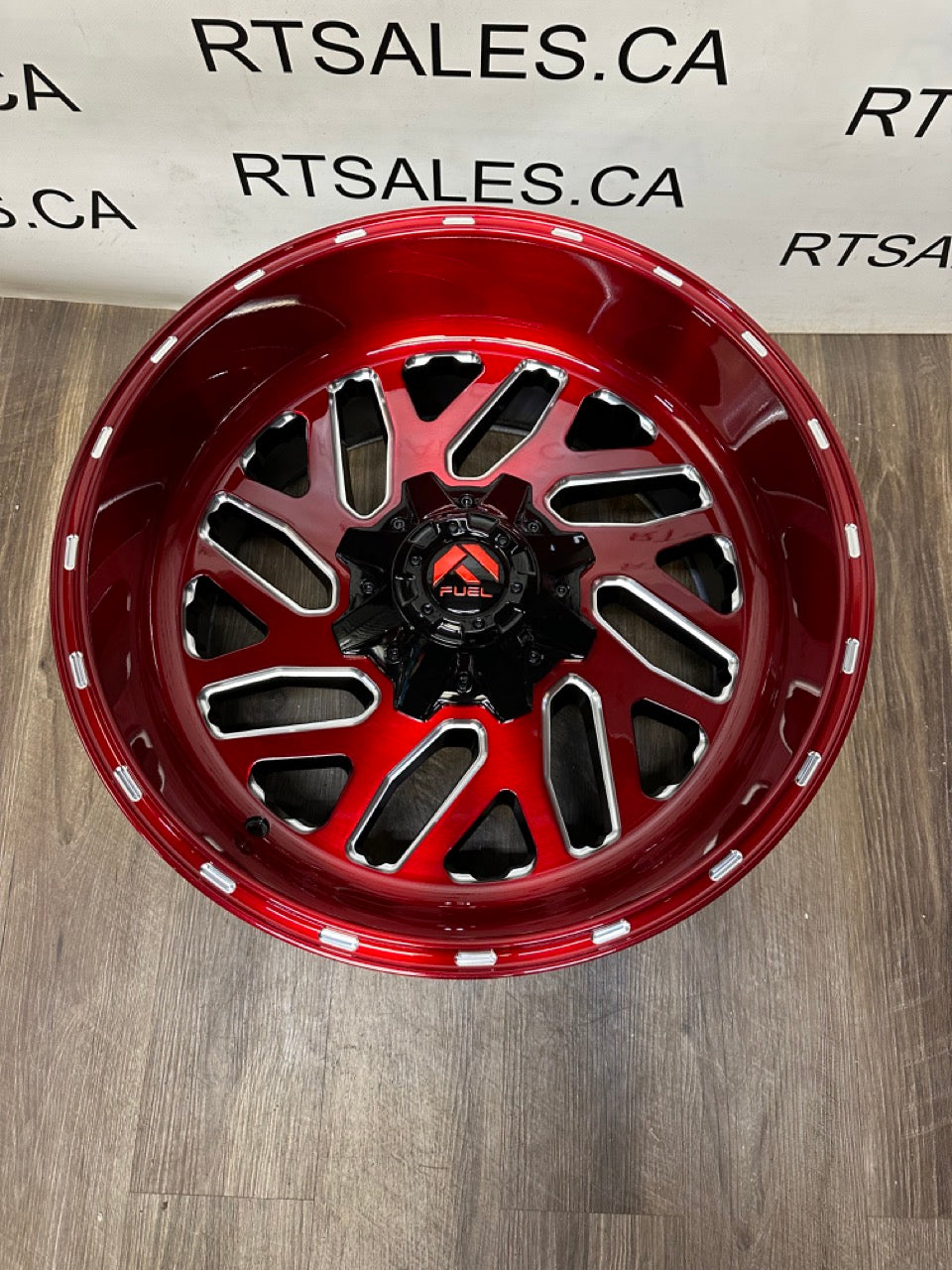 20x10 Fuel Triton Rims 8x165