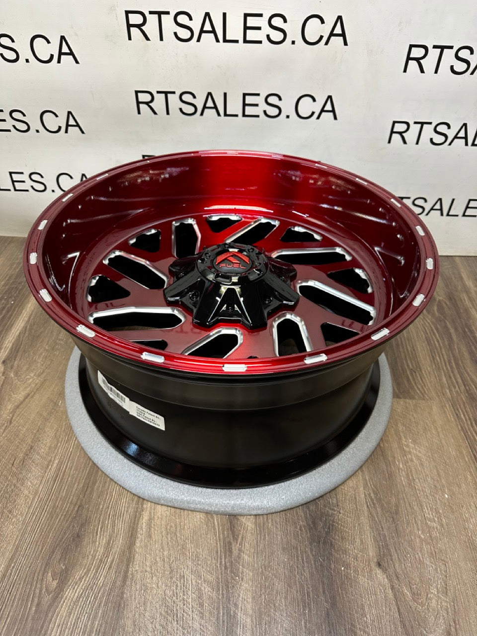20x10 Fuel Triton Rims 8x165