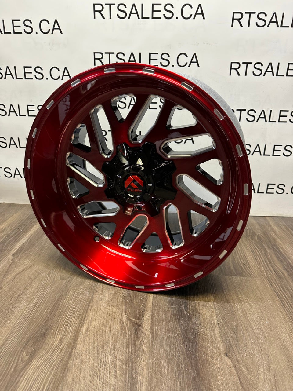 20x10 Fuel Triton Rims 8x165