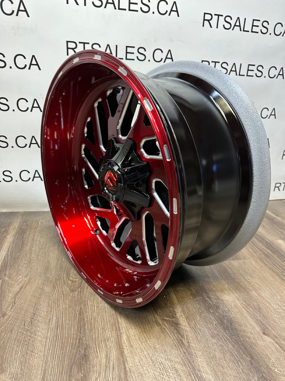 20x10 Fuel Triton Rims 8x165