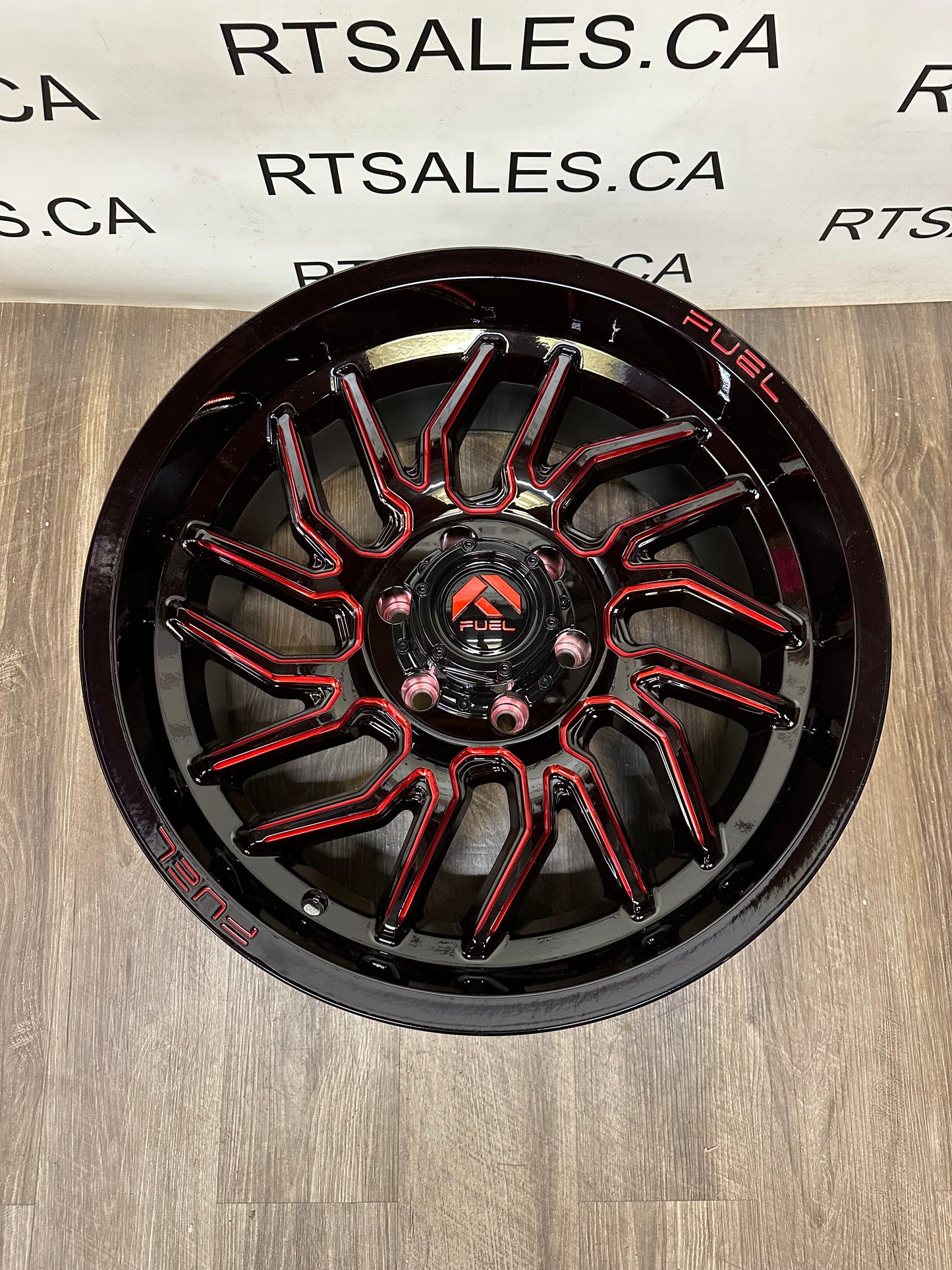 20x9 Fuel Hurricane Rims 6x139.7 GM 1500 Ram