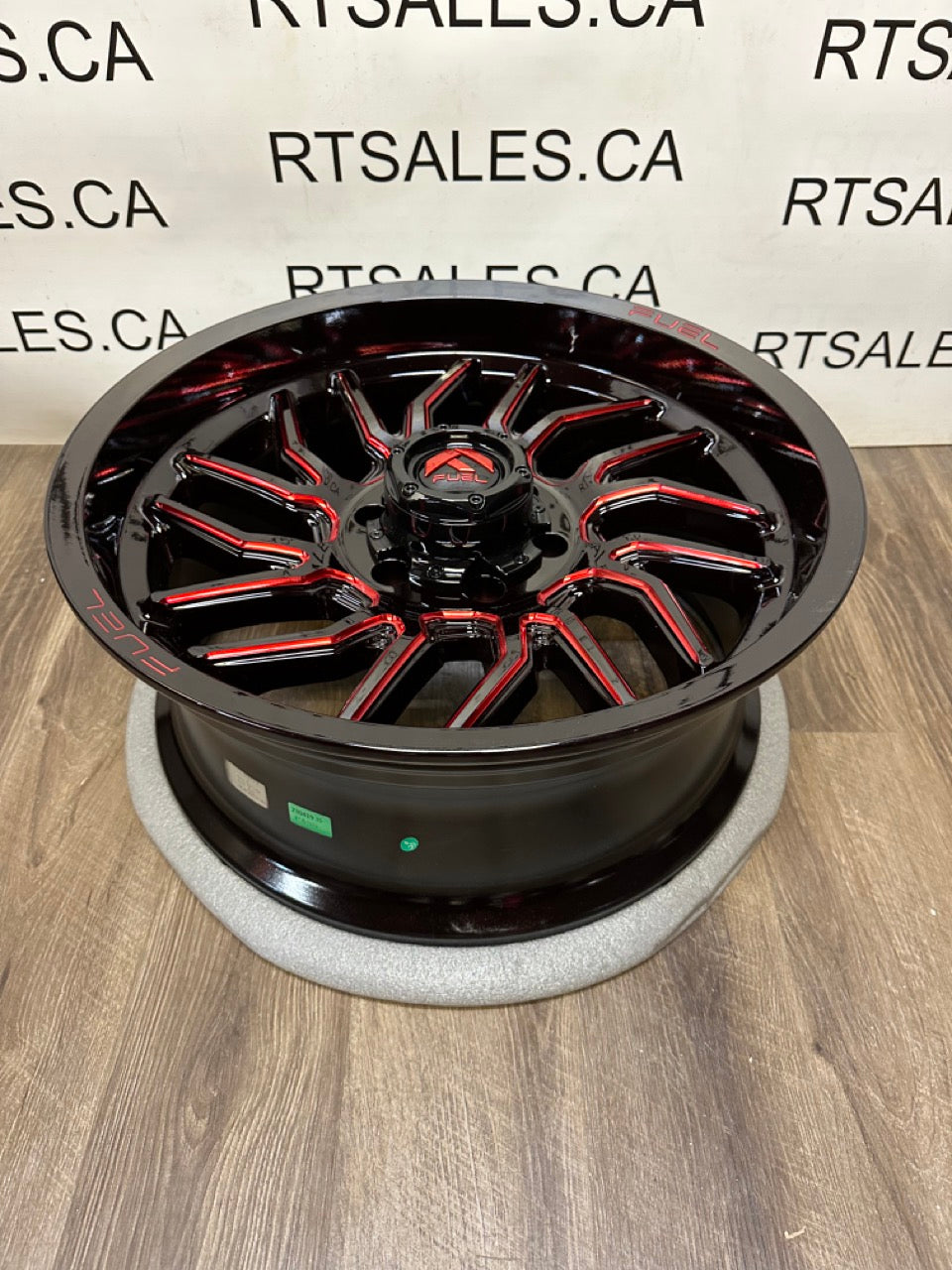 20x9 Fuel Hurricane Rims 8x165 Dodge Ram Gmc Chevy 2500 3500