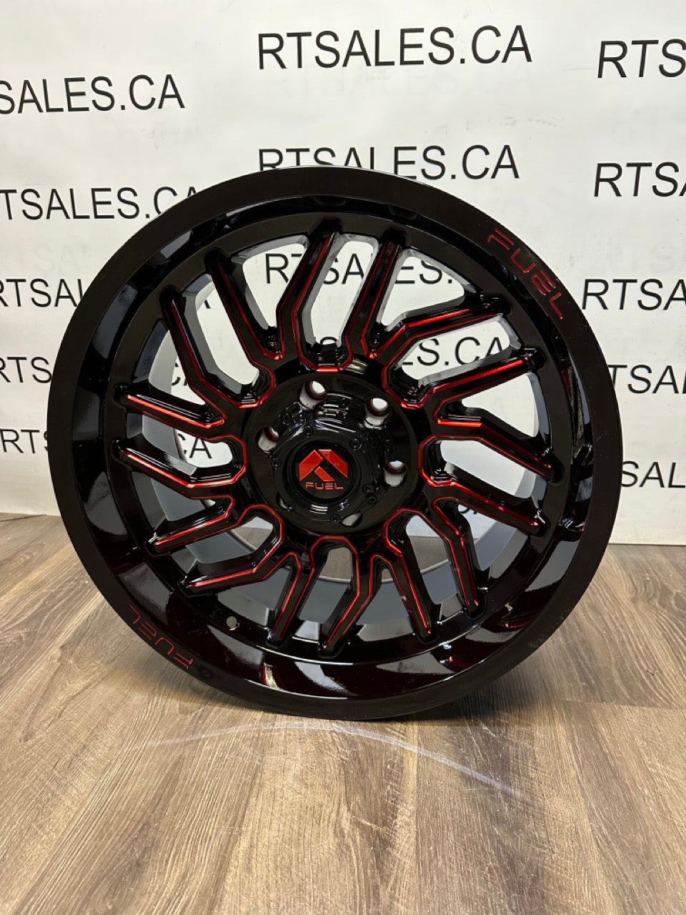 20x9 Fuel Hurricane Rims 8x165 Dodge Ram Gmc Chevy 2500 3500