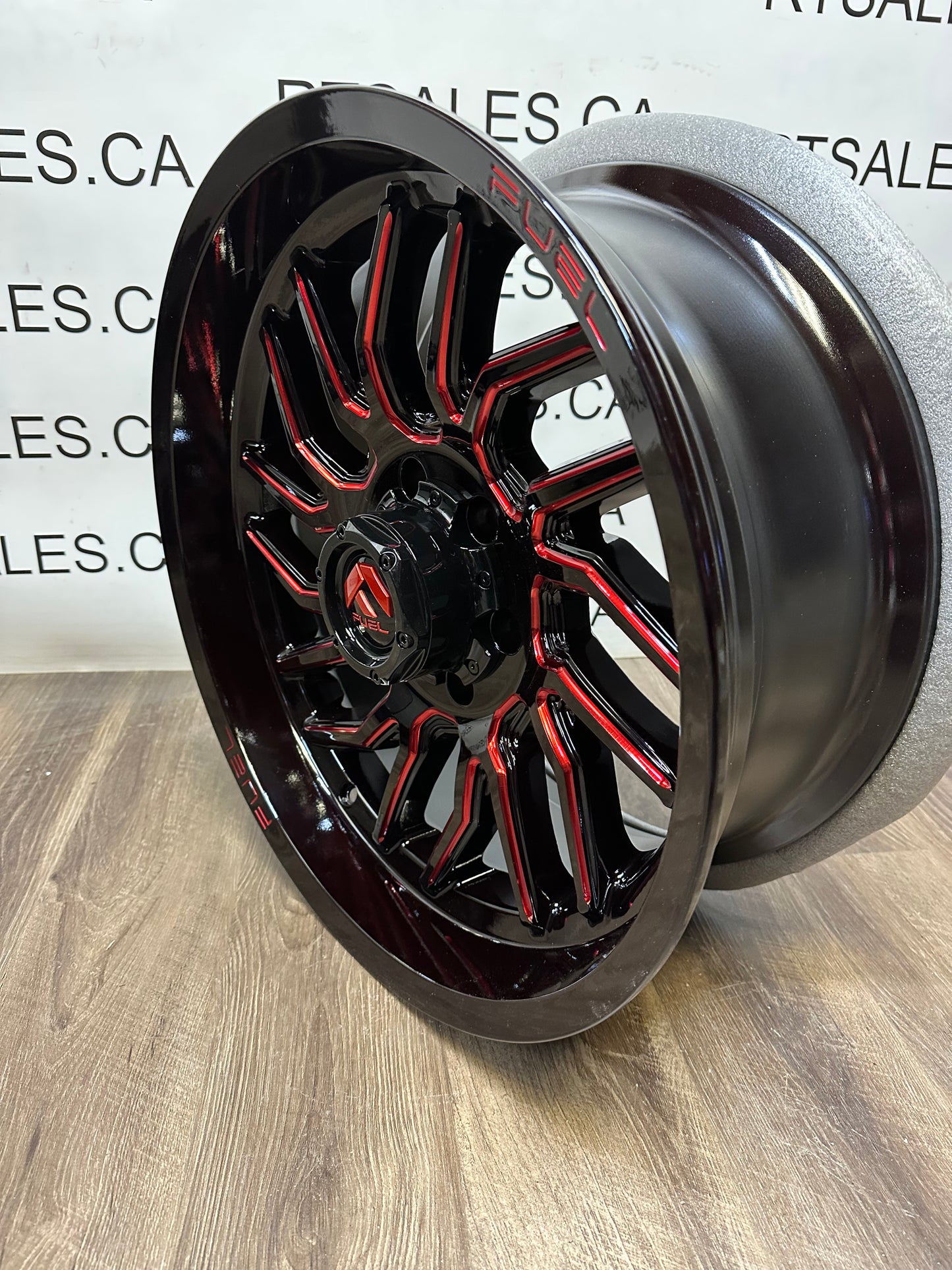 20x9 Fuel Hurricane Rims 6x139.7 GM 1500 Ram