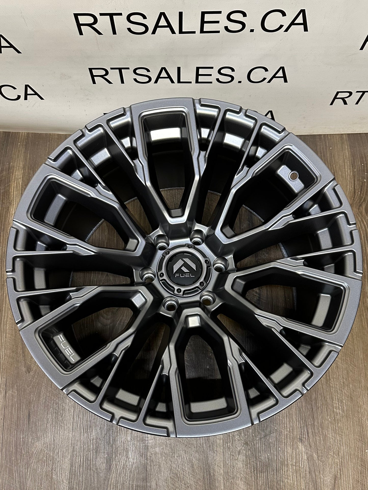 20x10 Fuel Rebar Rims 6x135