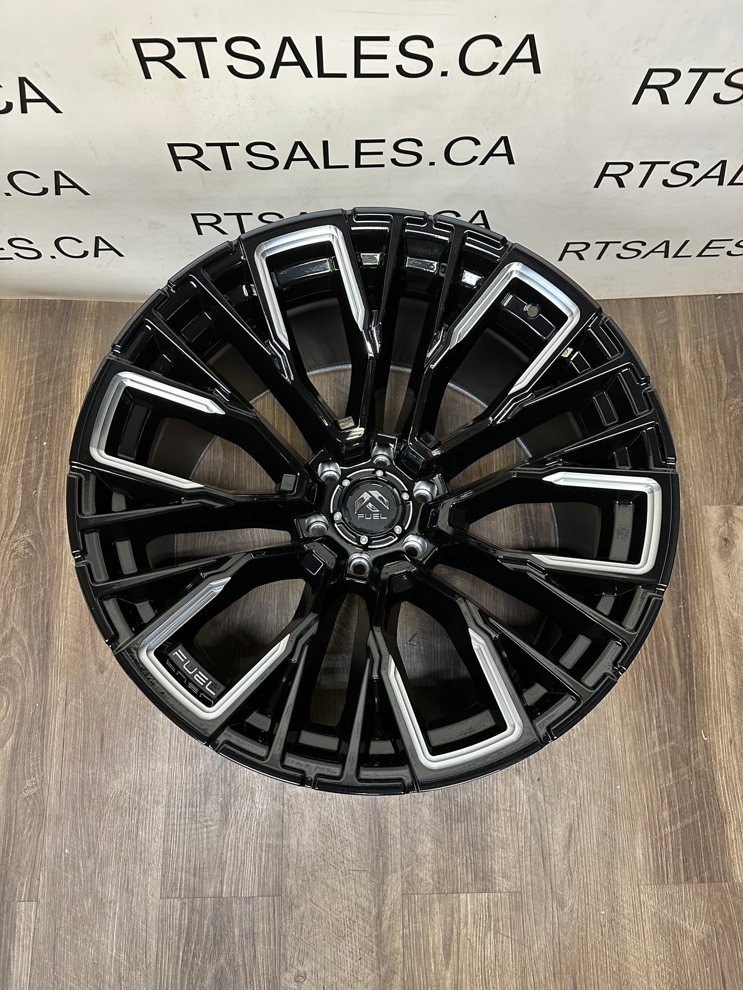 22x12 Fuel Rebar Rims 6x139.7
