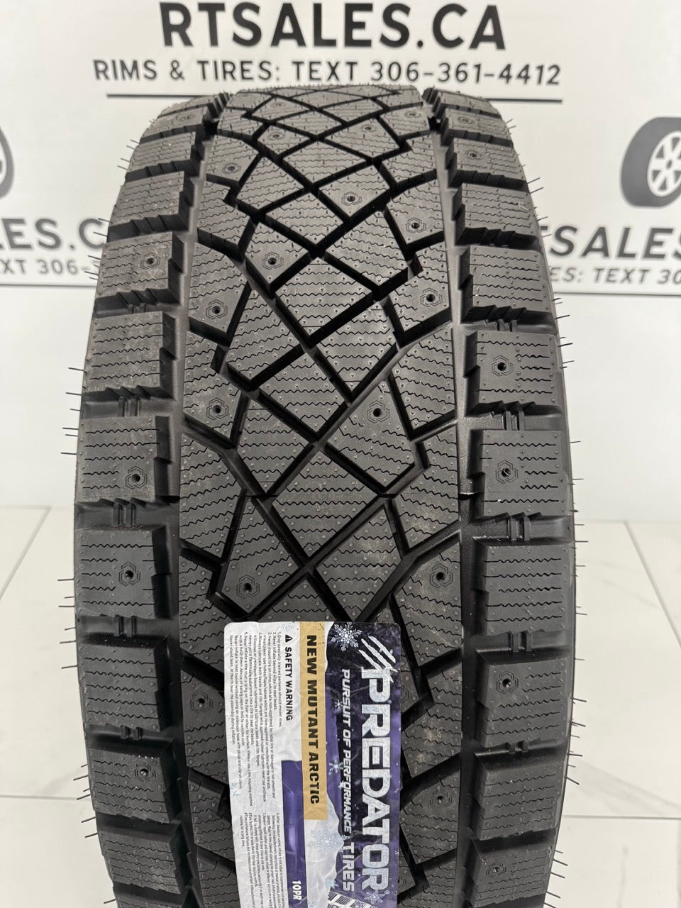 33x12.5x18 Predator NEW MUTANT ICE E Studdable Winter Tires