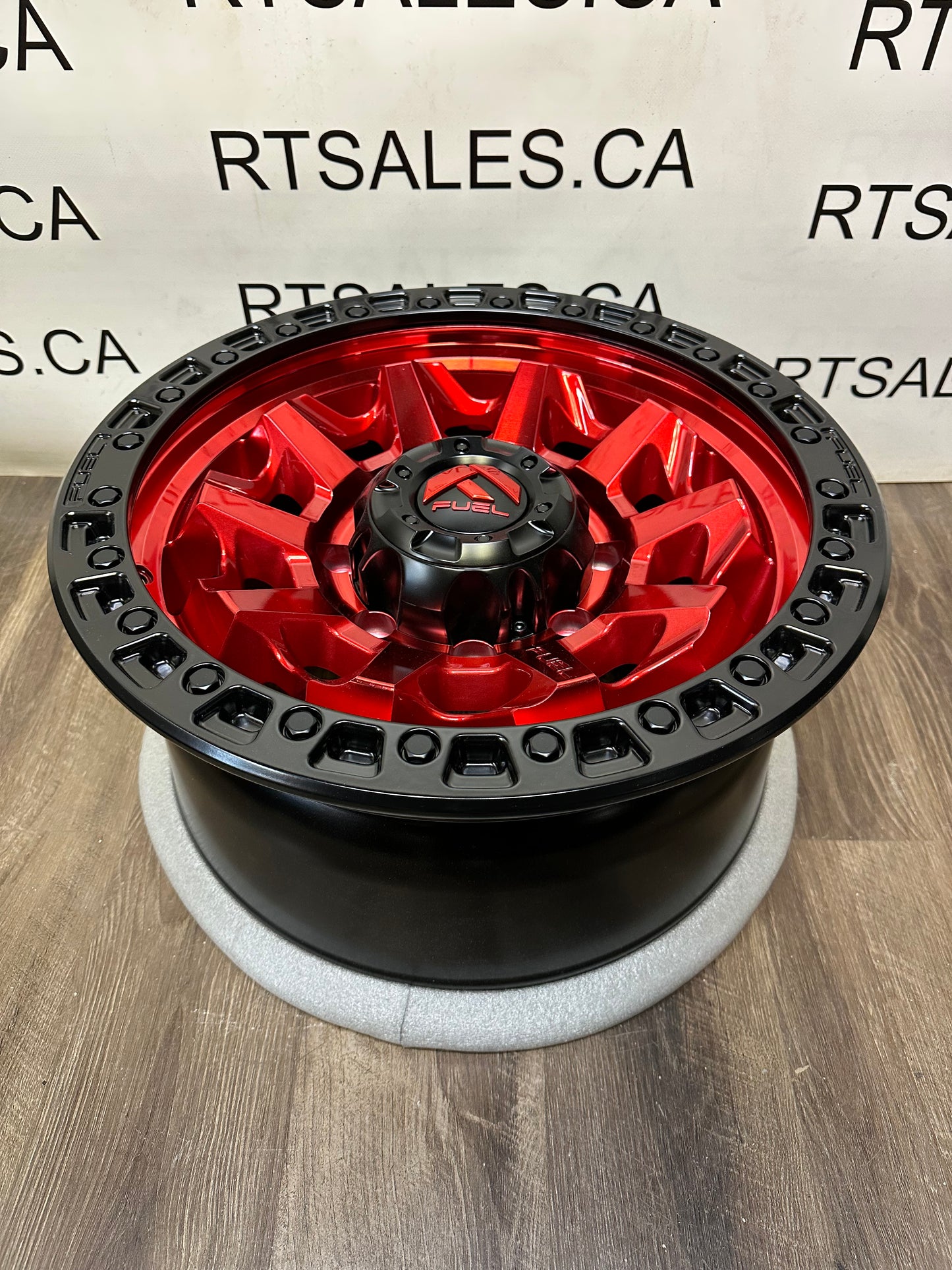 18x9 Fuel Covert Rims 8x180