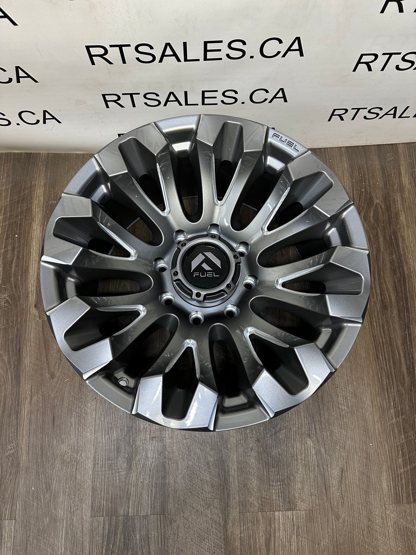 20x10 Fuel Quake Rims 8x180 Chevy 2500 3500