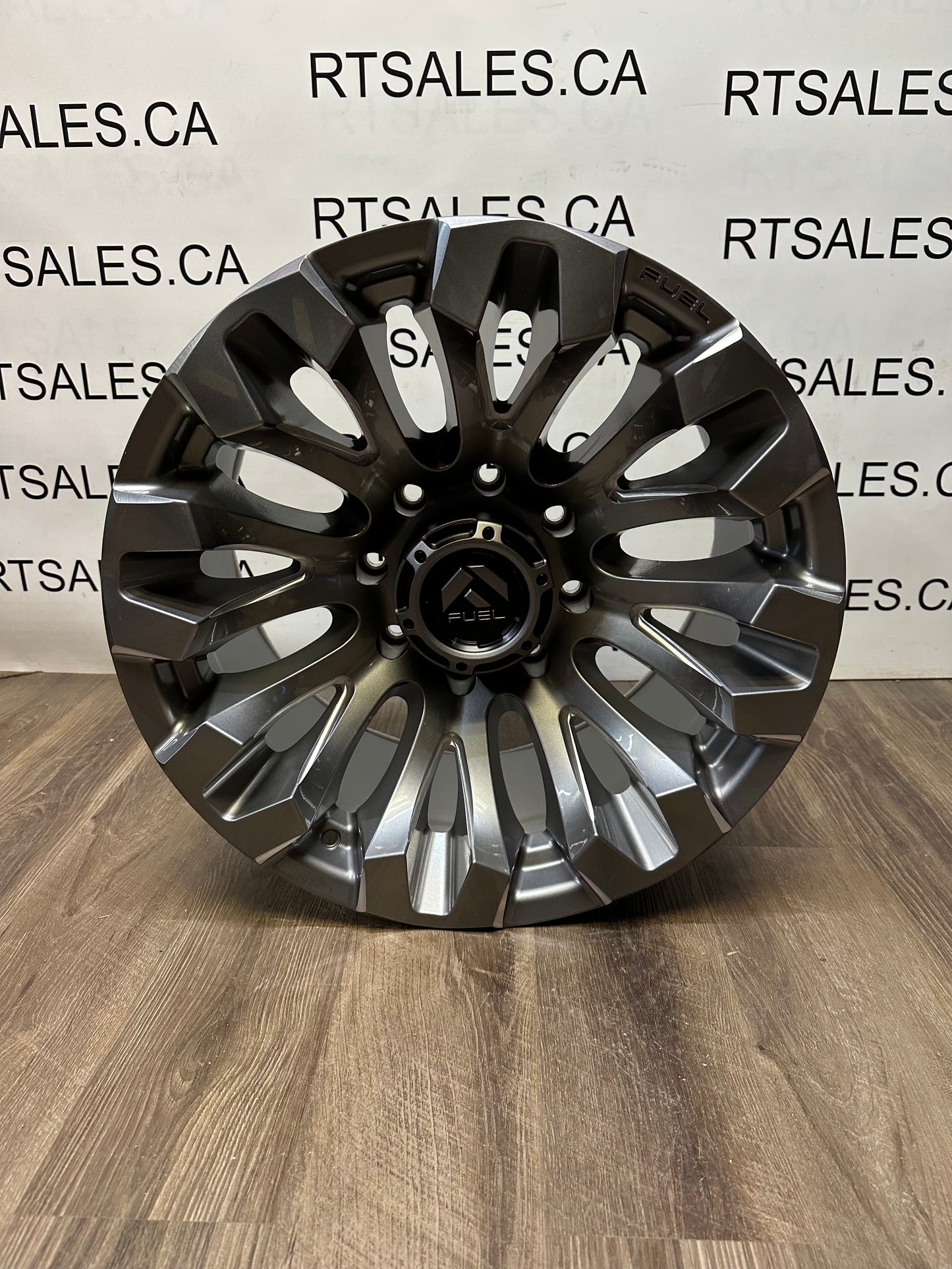20x10 Fuel Quake Rims 8x180 Chevy 2500 3500