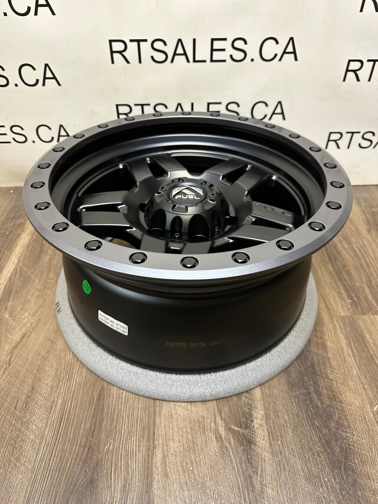 17x8.5 Fuel Anza Rims 6x139.7 GM 1500 Ram