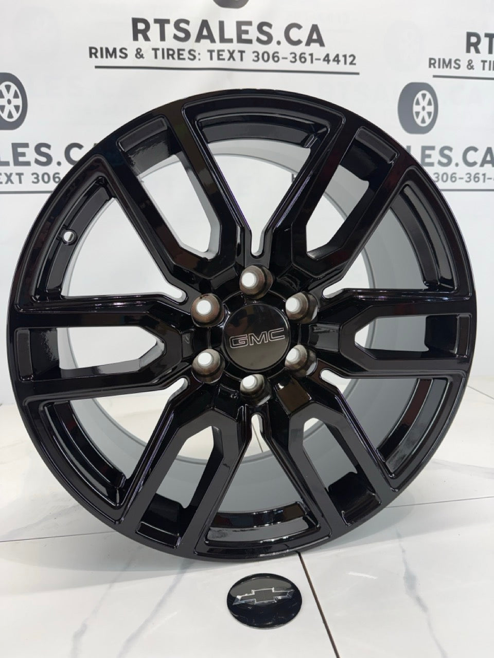 20x9 GMC AT4 Replica Rims 6x139.7
