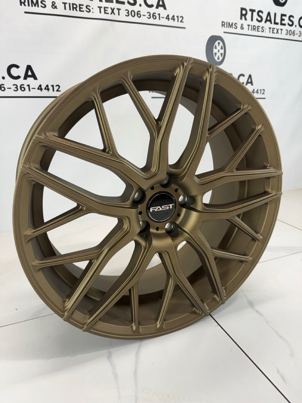 5×112 Bronze Fast Rims – 18" & 19"