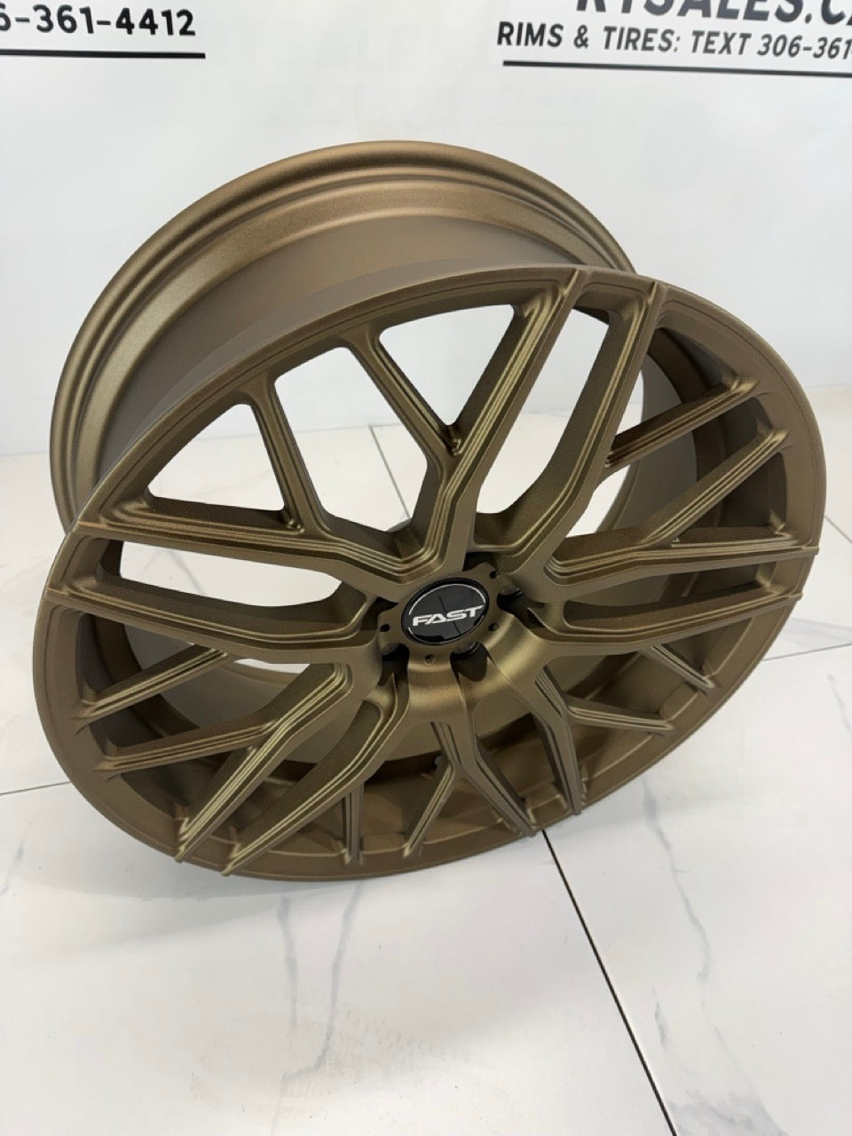 5×114.3 Bronze Fast Vybz Rims – 18", 19" & 20"