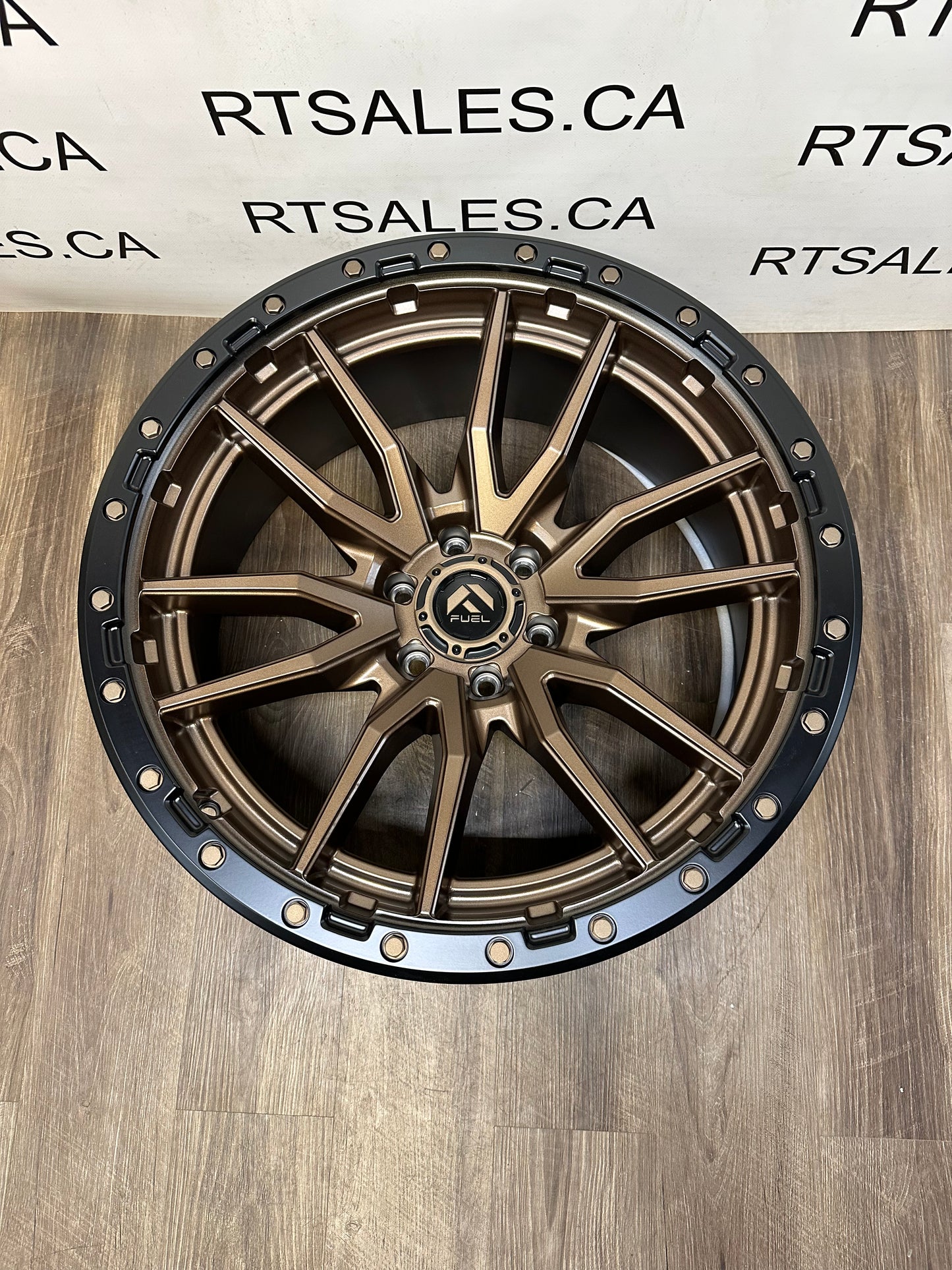 22x10 Fuel Rebel Rims 6x135 Ford F150 Expedition