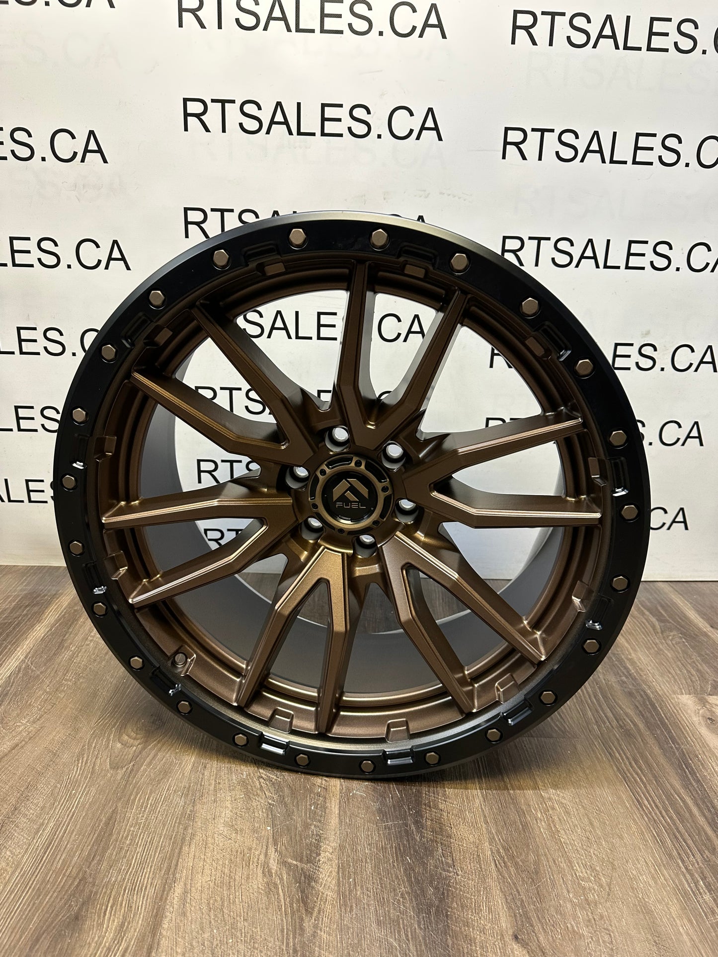 22x10 Fuel Rebel Rims 6x135 Ford F150 Expedition