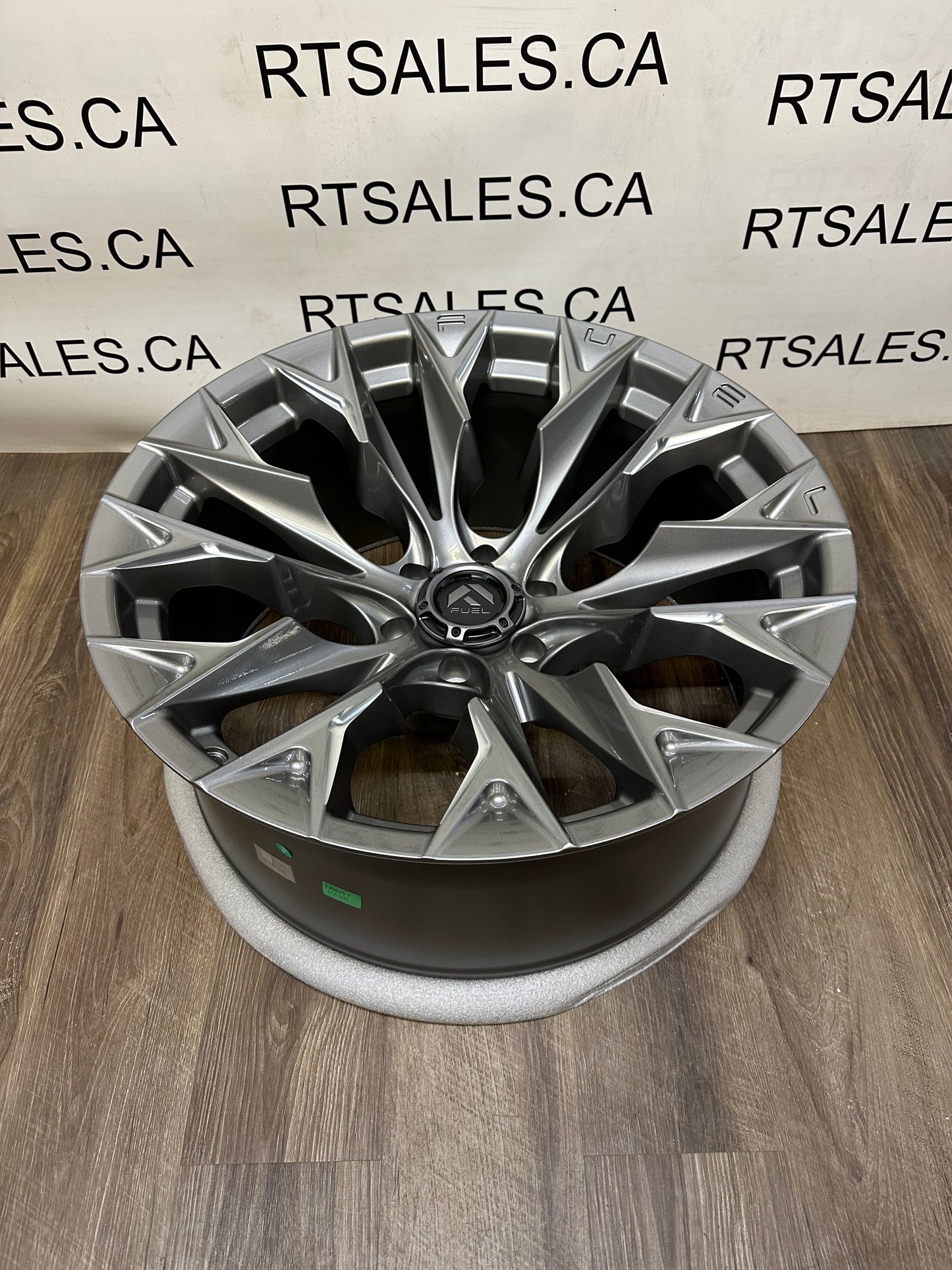 22x10 Fuel Flame Rims 6x139.7 GM 1500 Ram