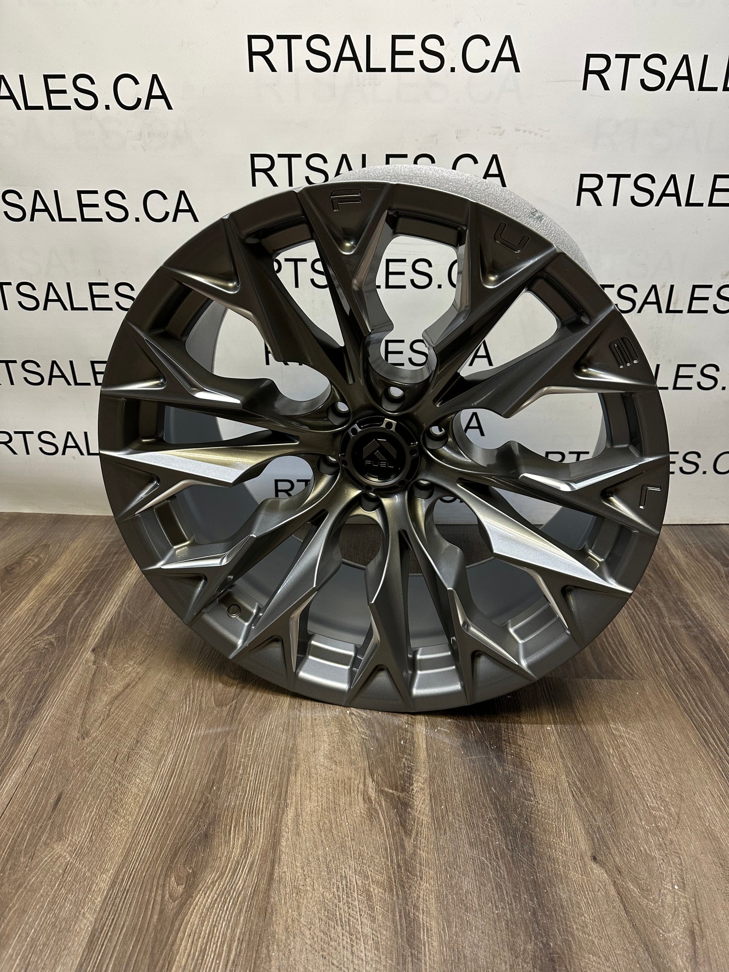 22x10 Fuel Flame Rims 6x139.7 GM 1500 Ram