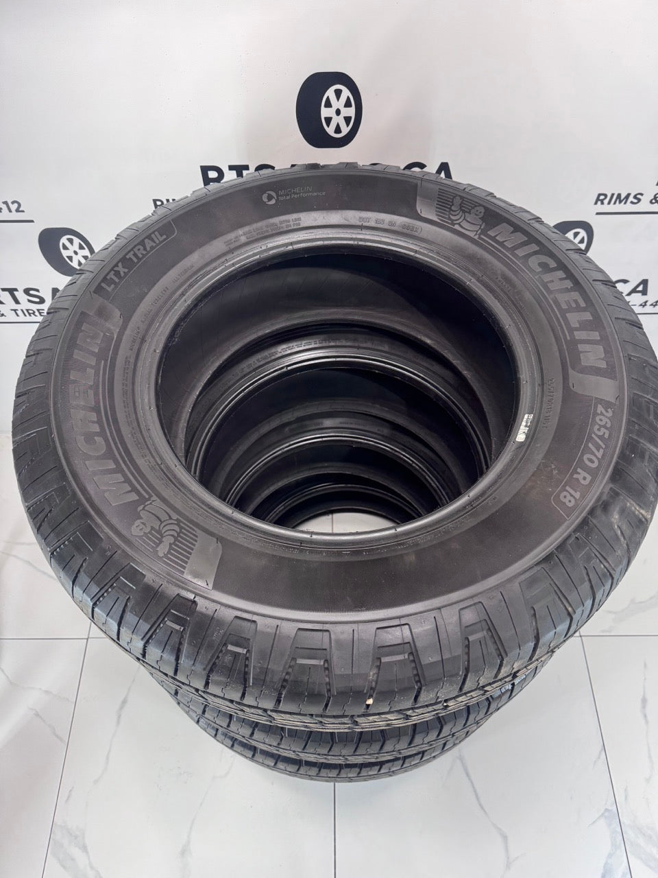 265/70/18 Michelin LTX Trail All Season tires (Used)