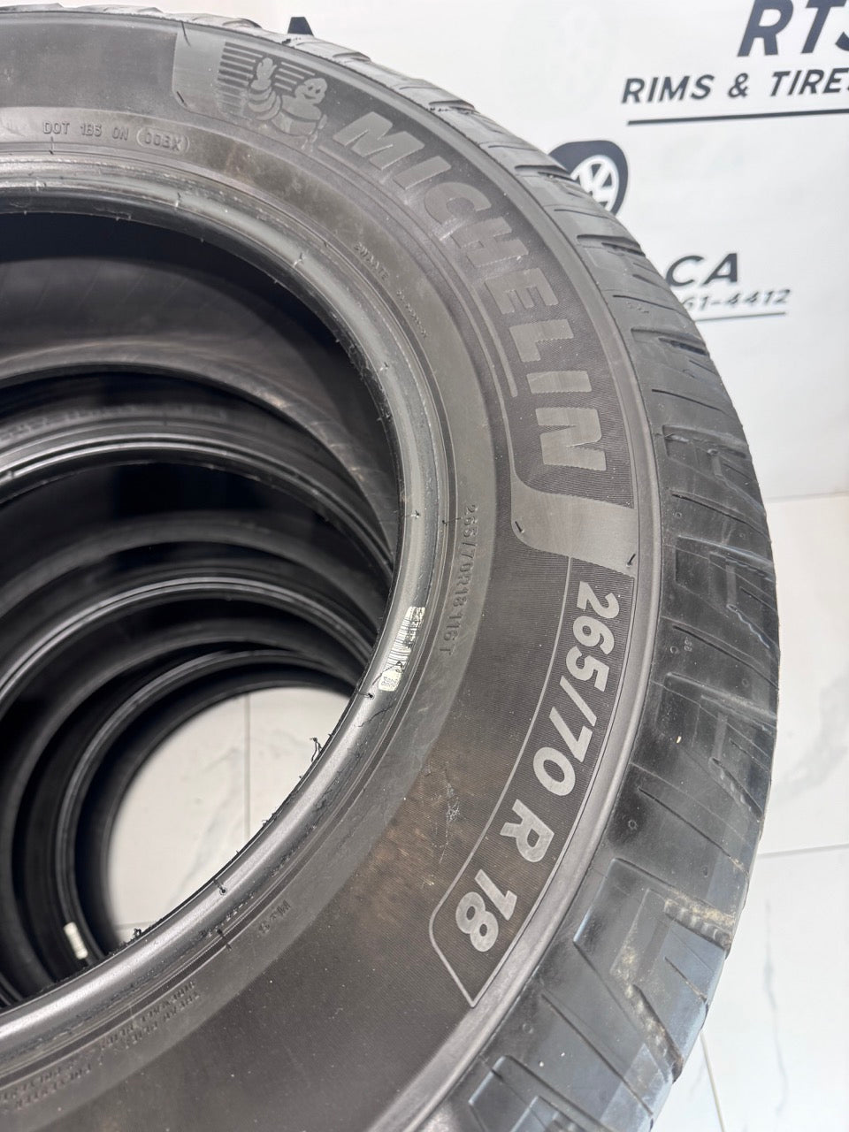 265/70/18 Michelin LTX Trail All Season tires (Used)