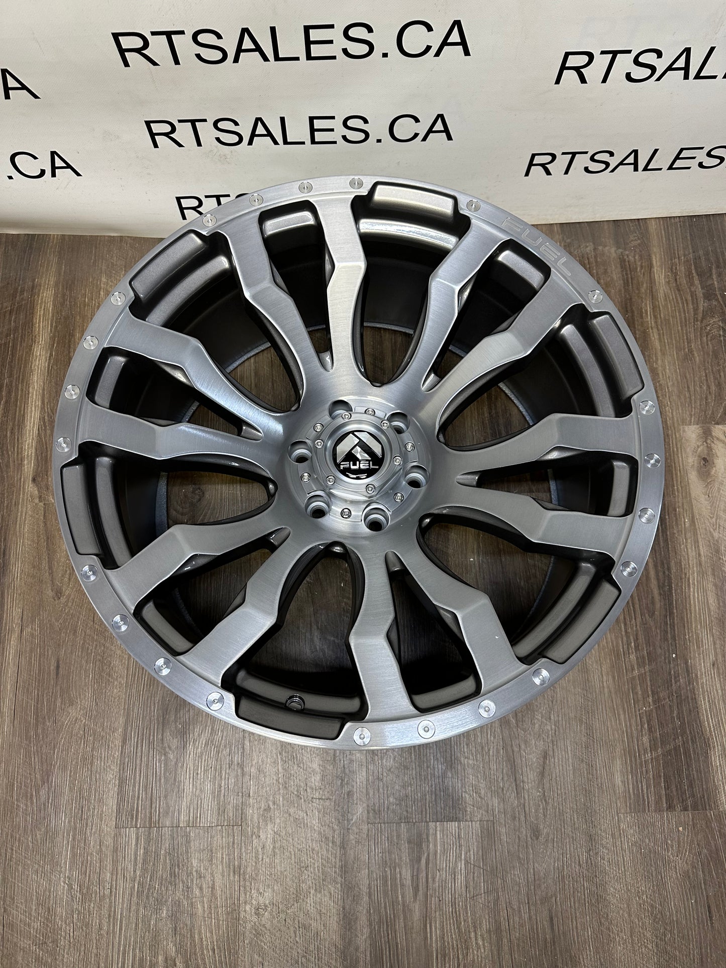 22x10 Fuel Blitz Rims 6x139.7