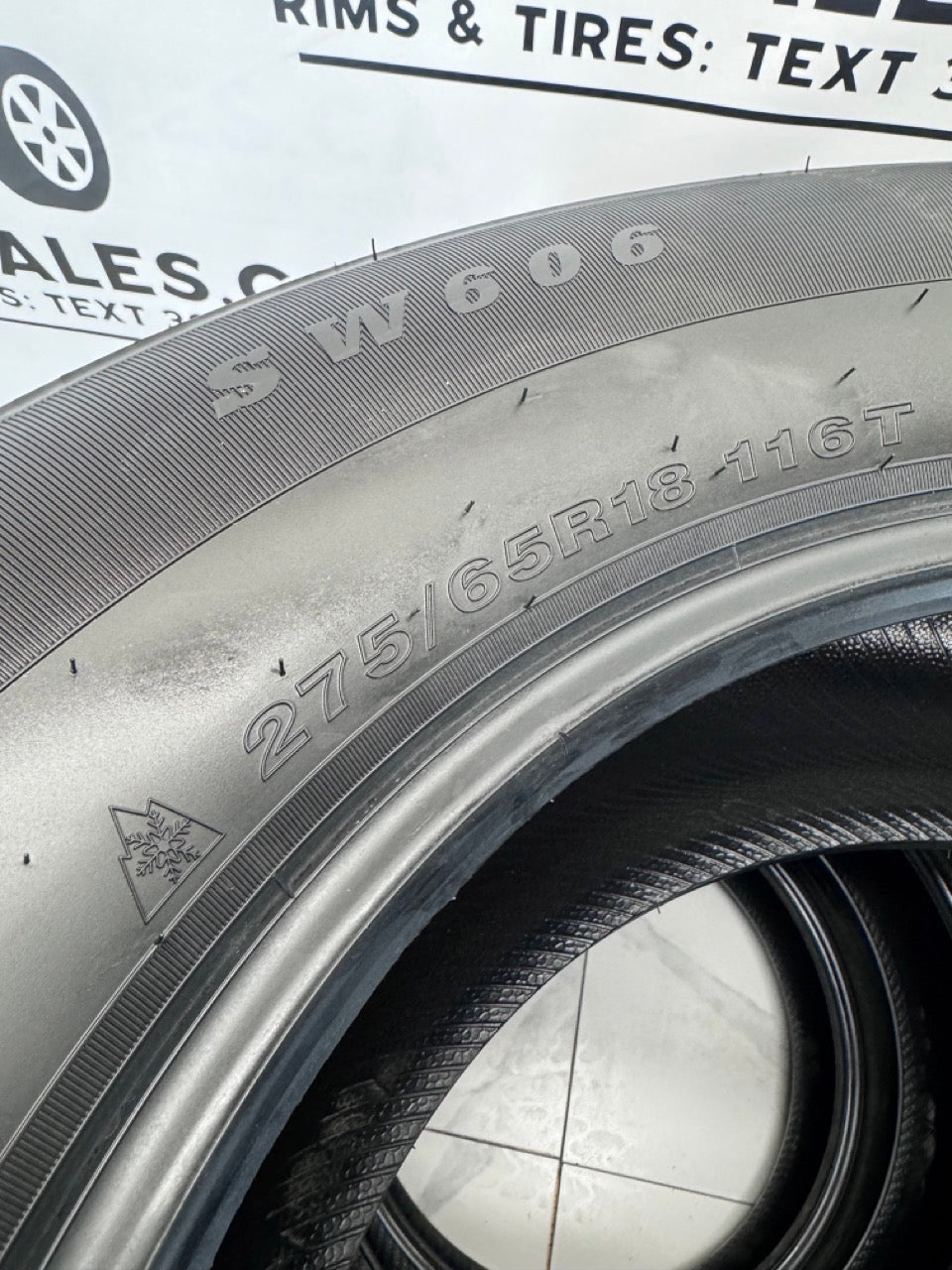275/65/18 Goodride Winter Tires (Used)