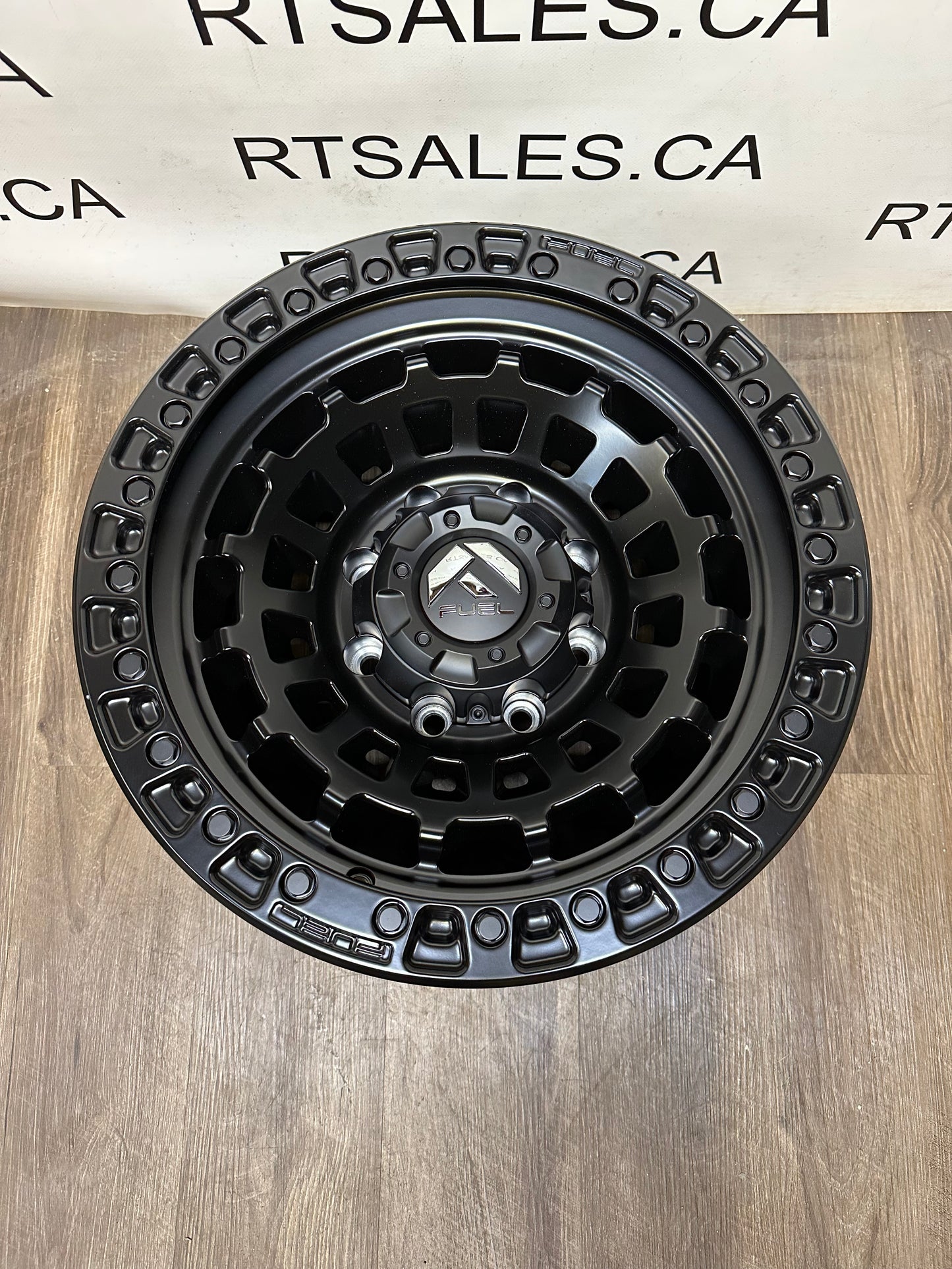 17x9 Fuel Zephyr Rims 8x165 Dodge Ram GMC Chevy 2500 3500