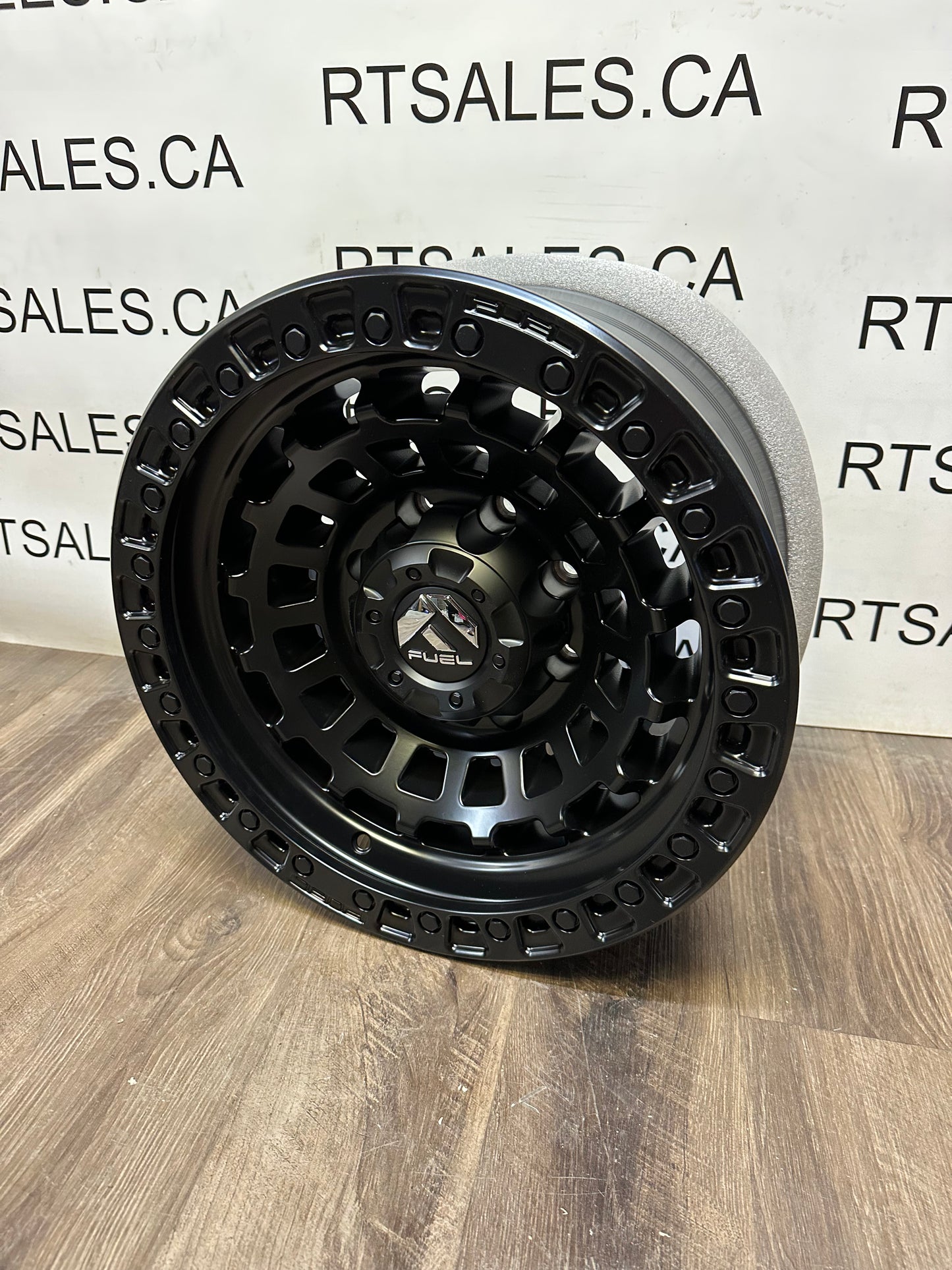 17x9 Fuel Zephyr Rims 8x165 Dodge Ram GMC Chevy 2500 3500