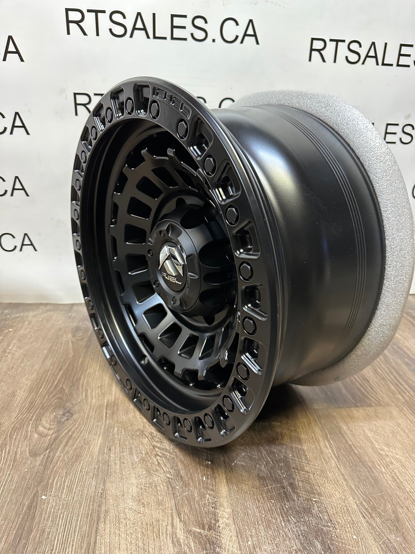17x9 Fuel Zephyr Rims 8x165 Dodge Ram GMC Chevy 2500 3500