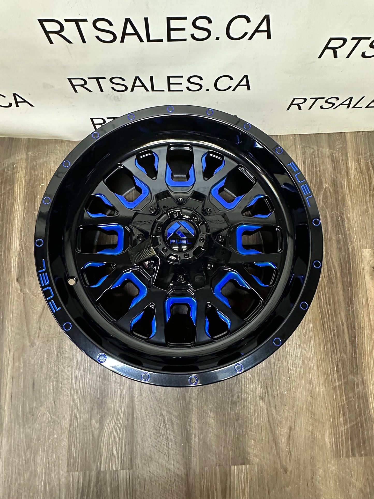 18x9 Fuel Stroke Rims 6x135/139.7 F-150 GM 1500 Ram
