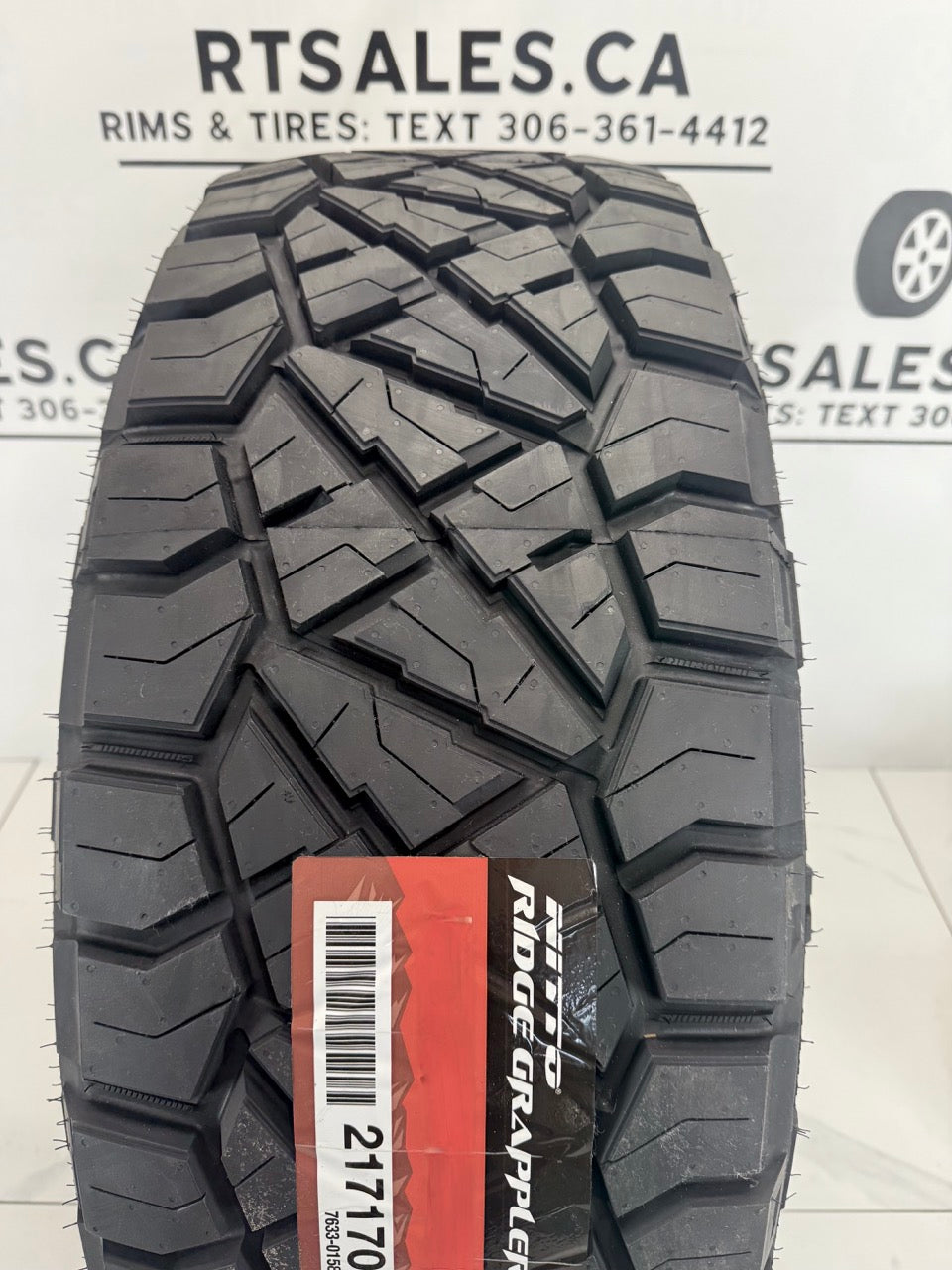 LT 35x12.5x22 Nitto Ridge Grappler F All Season Tires