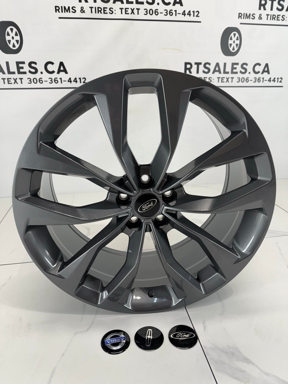 20x8.5 Gloss Gunmetal R325 Rims 5x108