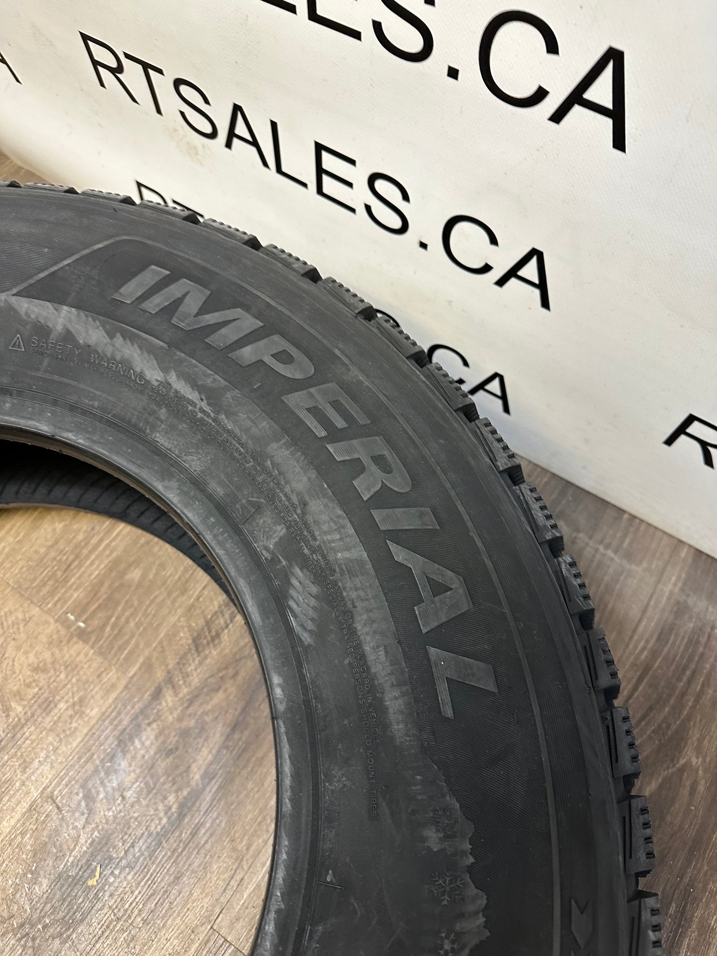 LT 245/75/16 Imperial ECO NORTH LT STUDDED E Winter Tires