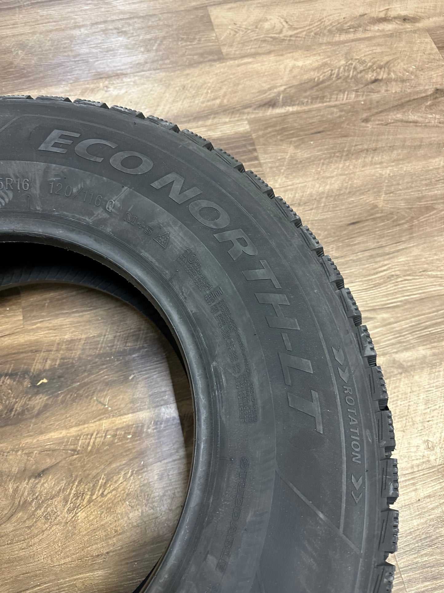 LT 245/75/16 Imperial ECO NORTH LT STUDDED E Winter Tires