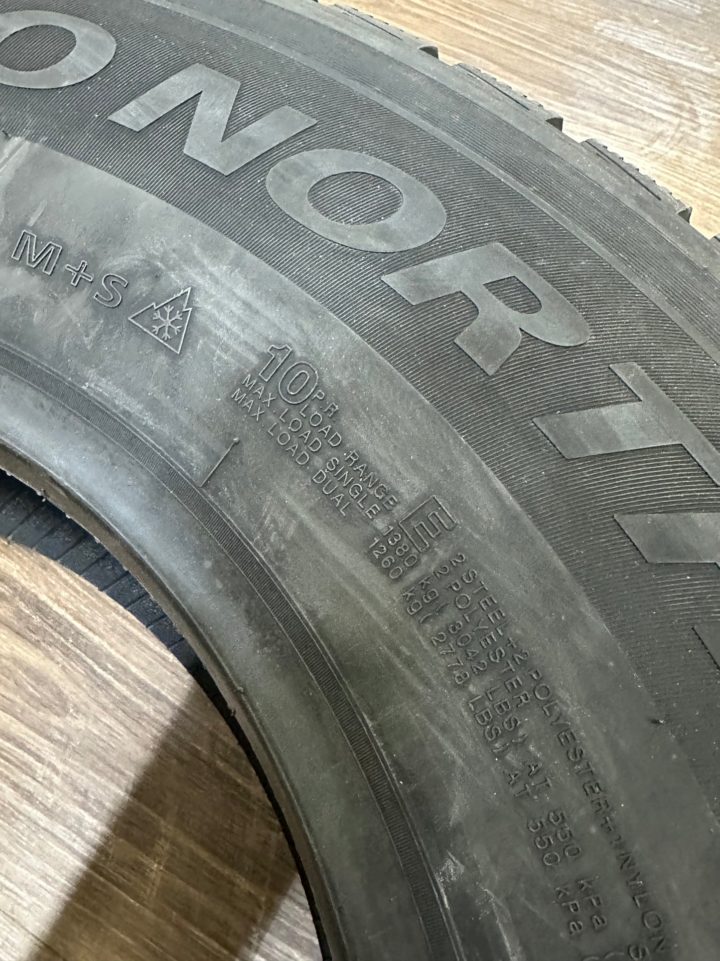 LT 245/75/16 Imperial ECO NORTH LT STUDDED E Winter Tires
