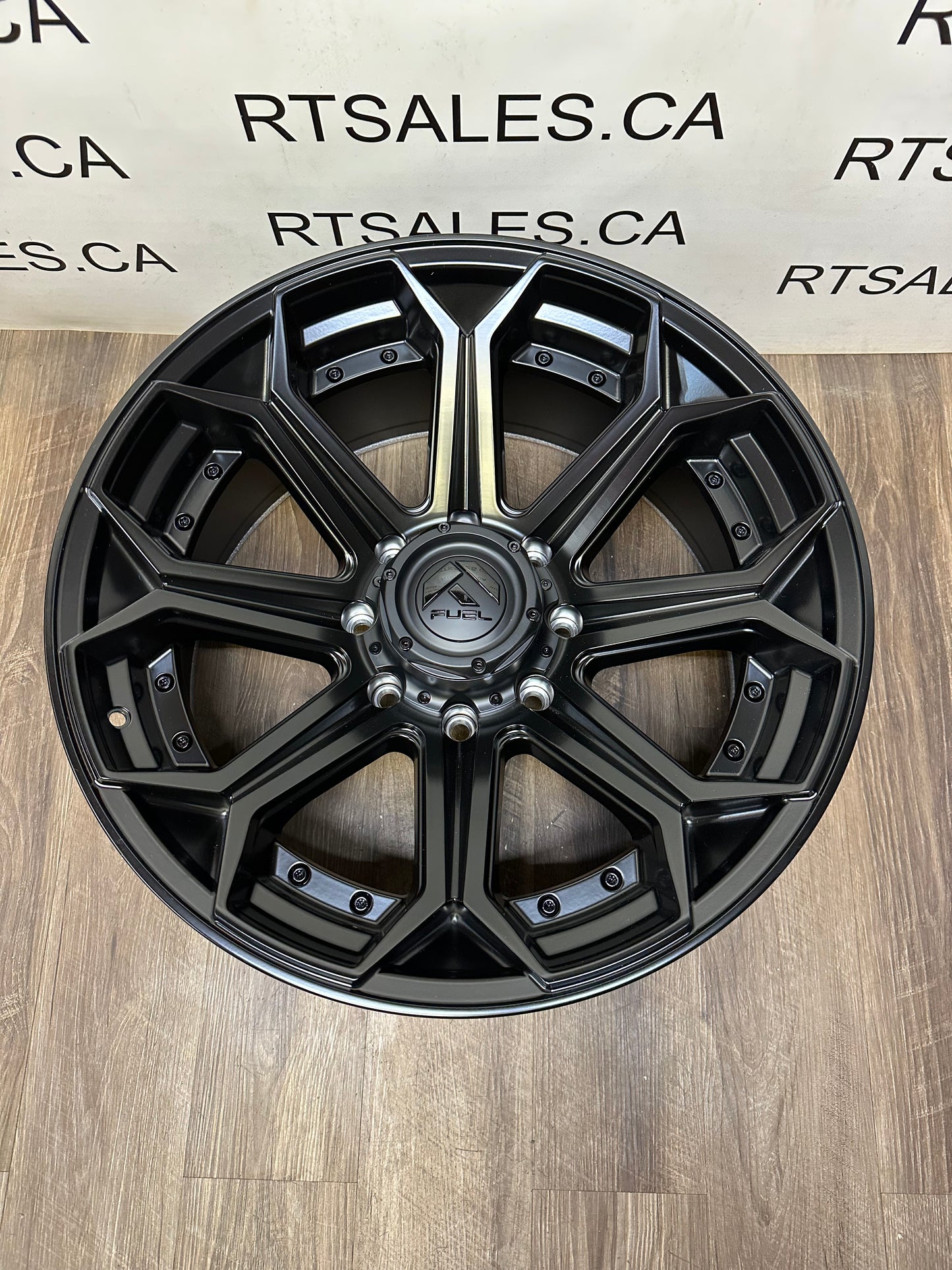 22x10 Fuel Siege Rims 8x180