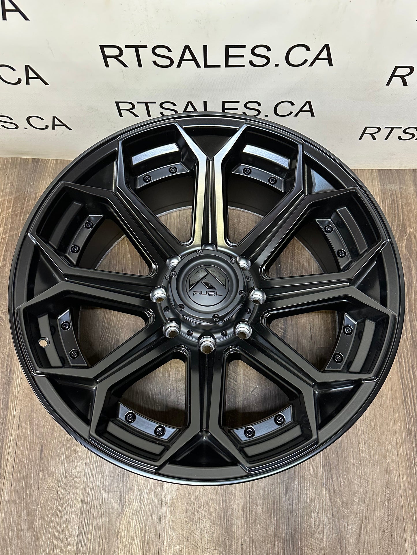 22x10 Fuel Siege Rims 8x180