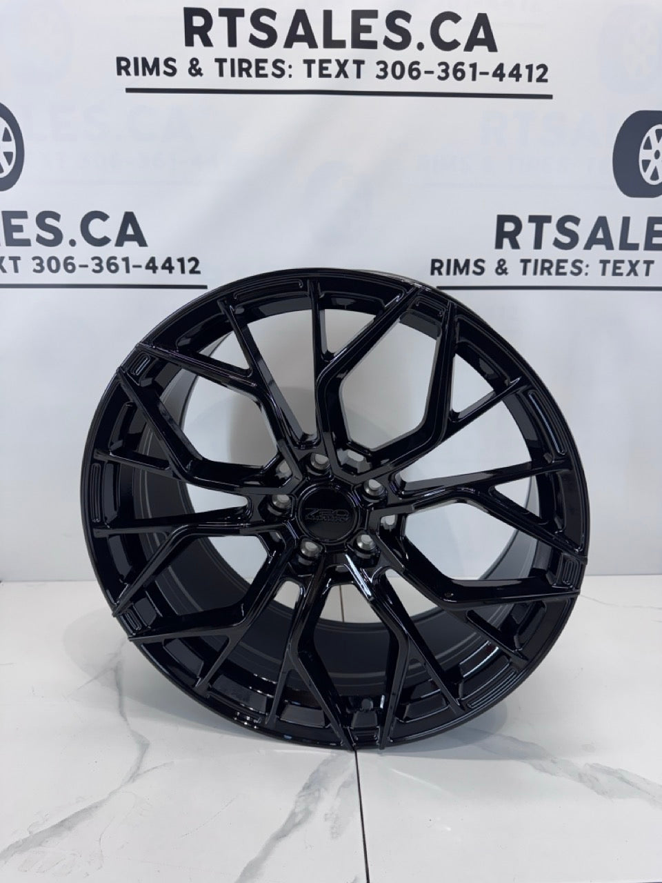 20x9 LX4 Rims 5x120 +35 Gloss Black