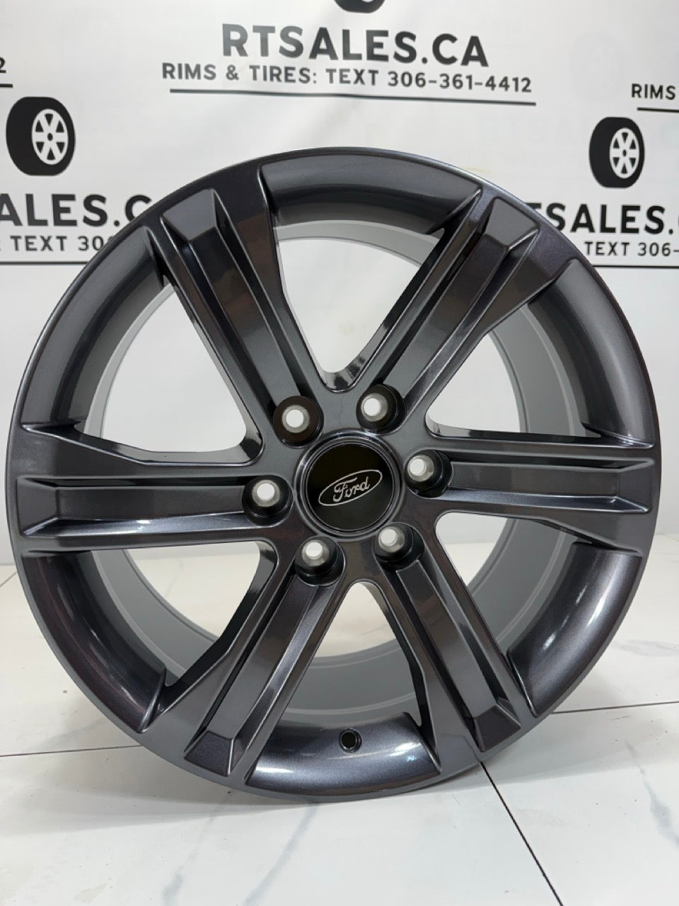 18x8 Replica Gunmetal R269 Rims 6x135