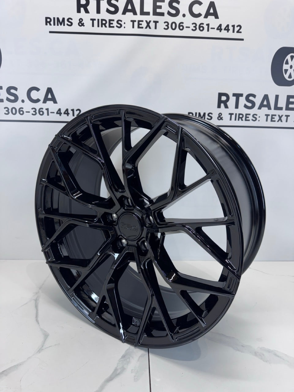 20x9 LX4 Rims 5x120 +35 Gloss Black