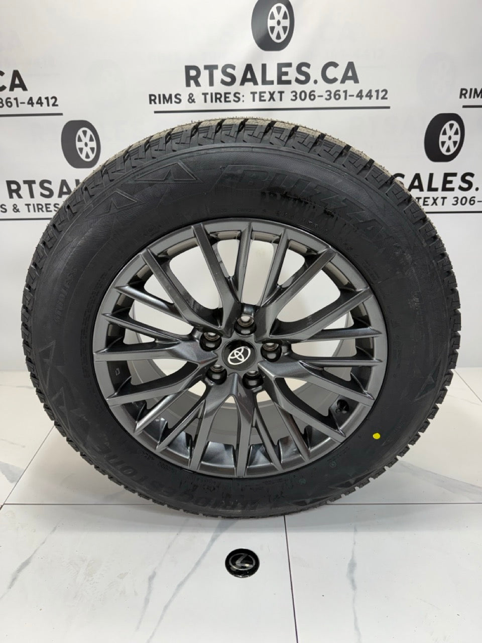 Bridgestone Blizzak Winter Tires on 18" or 20" Rims 5x114.3 (Toyota / Lexus)