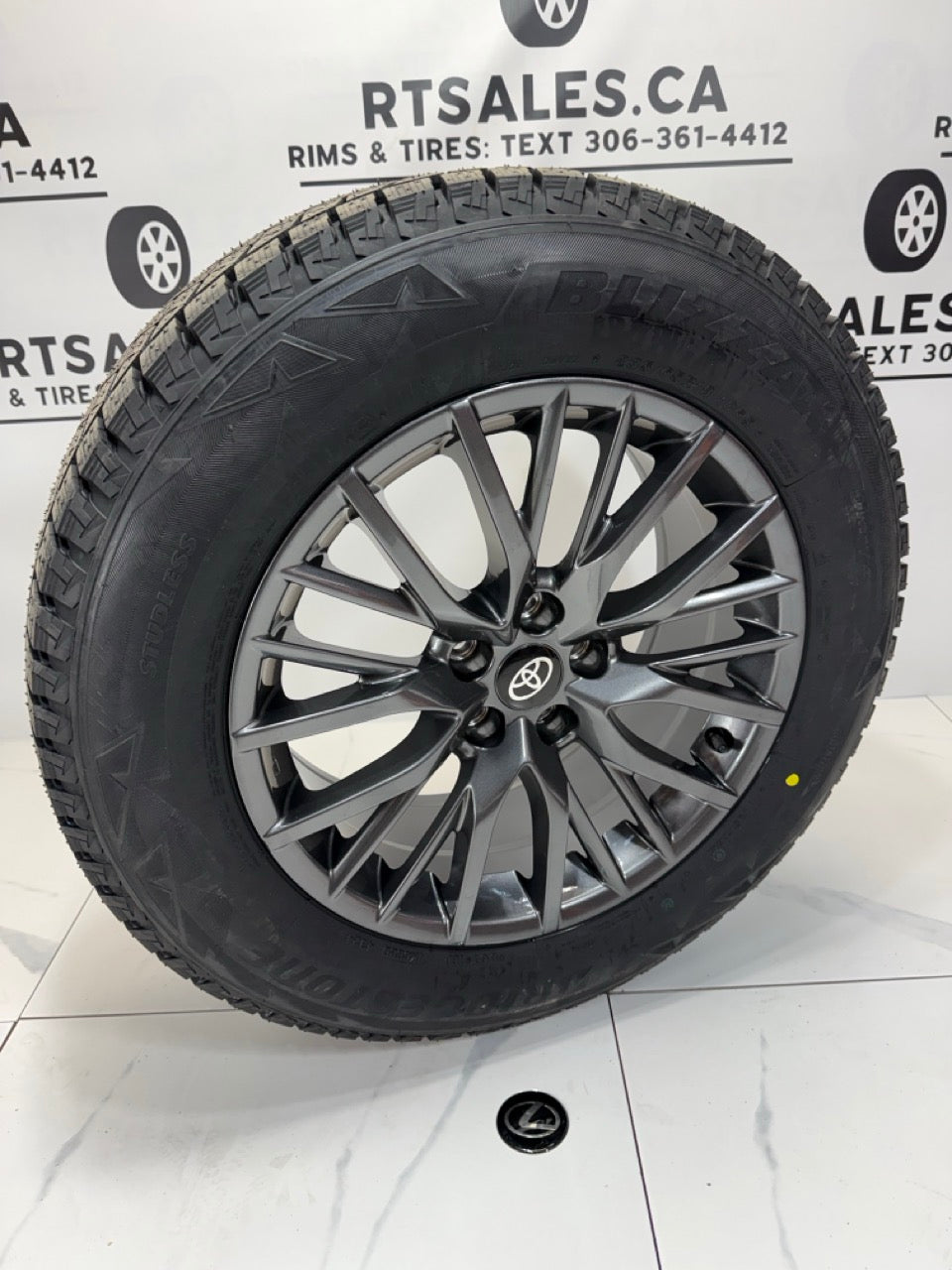 Bridgestone Blizzak Winter Tires on 18" or 20" Rims 5x114.3 (Toyota / Lexus)