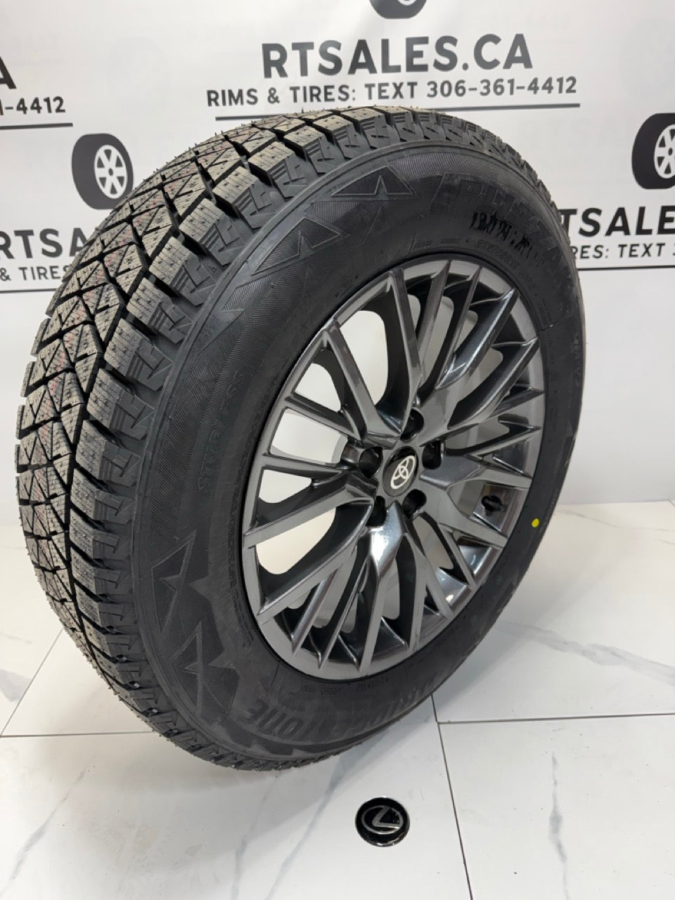 Bridgestone Blizzak Winter Tires on 18" or 20" Rims 5x114.3 (Toyota / Lexus)